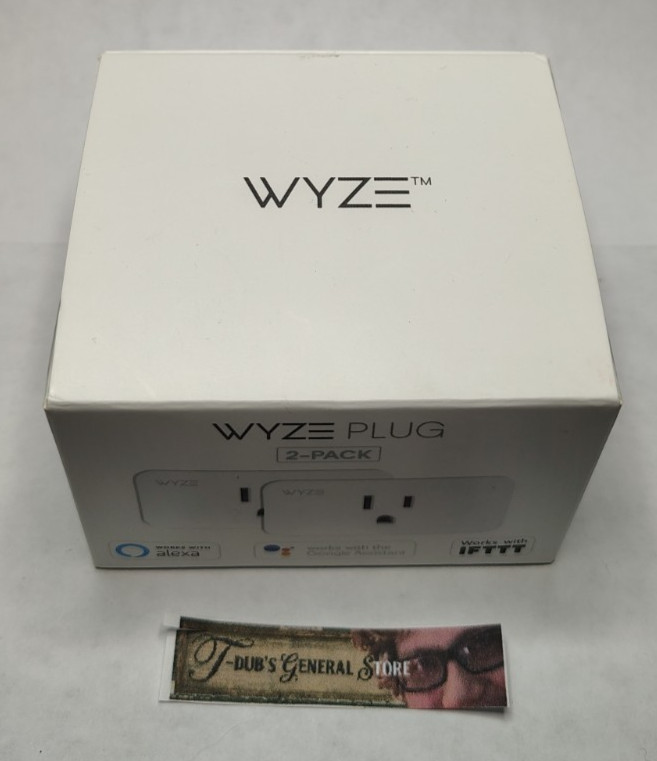 2-Pack WYZE Smart Plug - Works with Alexa & Google & IFTTT - WLPP1