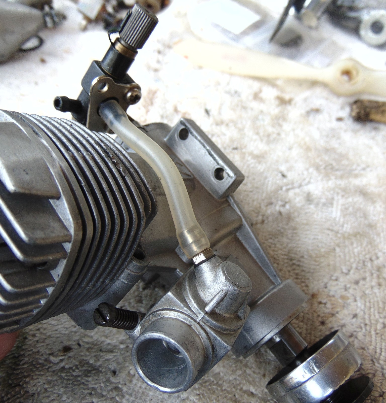 OS FX 46 RC Model Airplane Engine, cleaned well ..