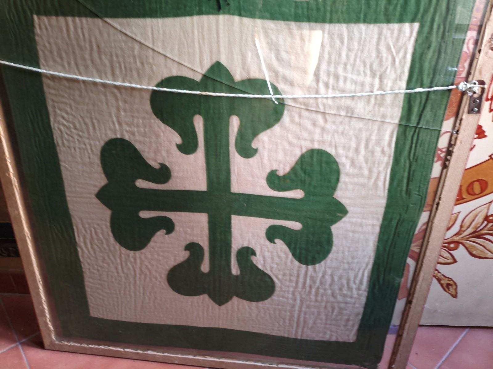 Military Flag Portugal Legiao Salazar Colonial Era Angolan War