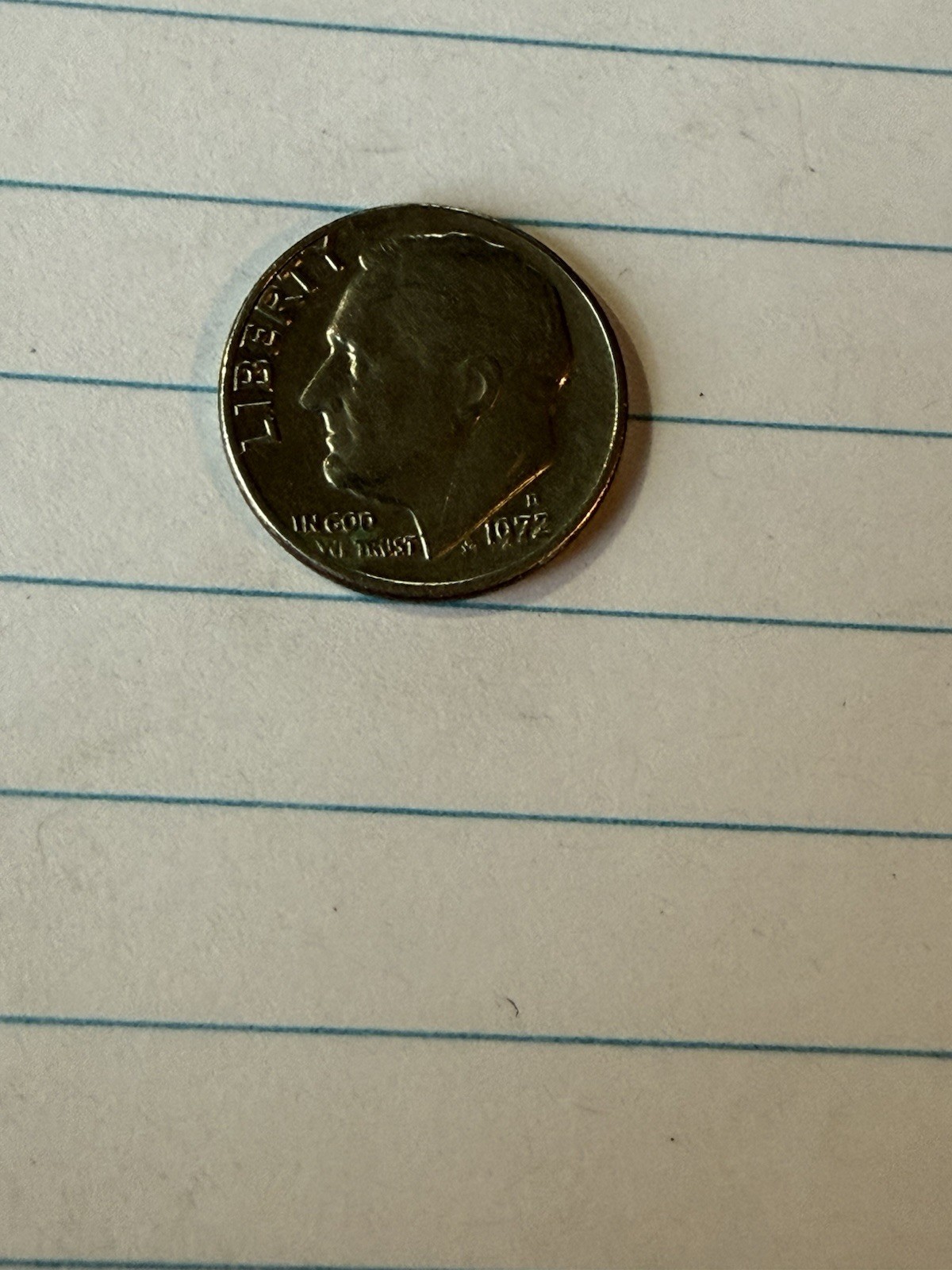 1972-D Roosevelt Dime