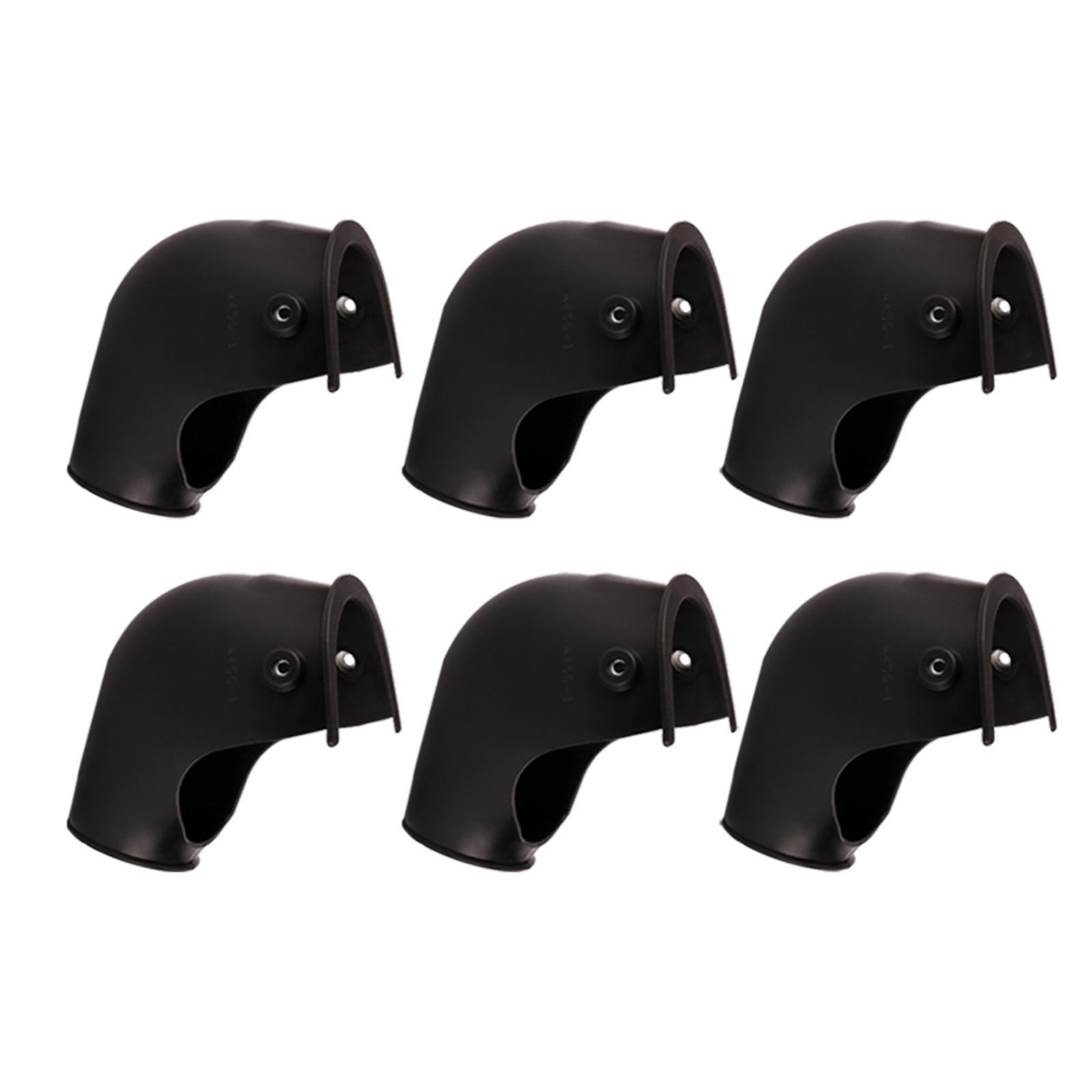 6Pcs Durable Billiard Baskets Pool Table Pocket Billiard Pool Table Liners