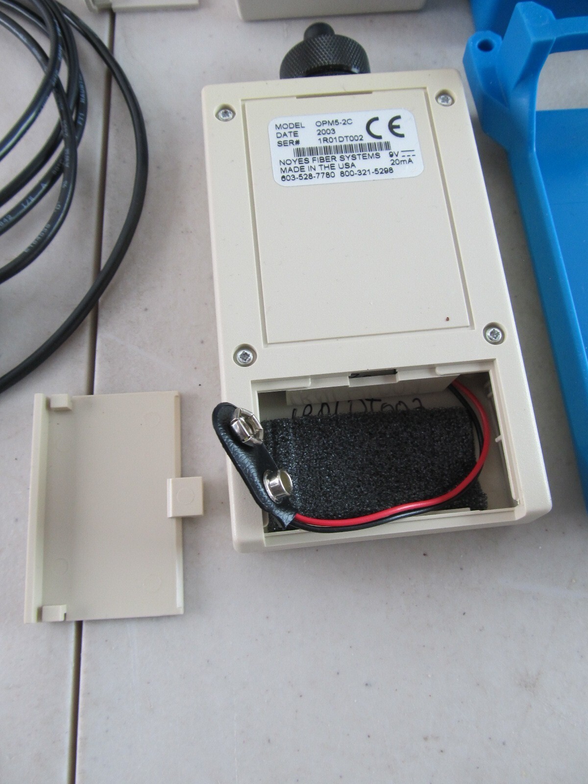 NOYES FIBER OPTIC TEST EQUIPMENT OLS 1 DUAL + OLS 2 DUAL + OPM5-2C w/ Case