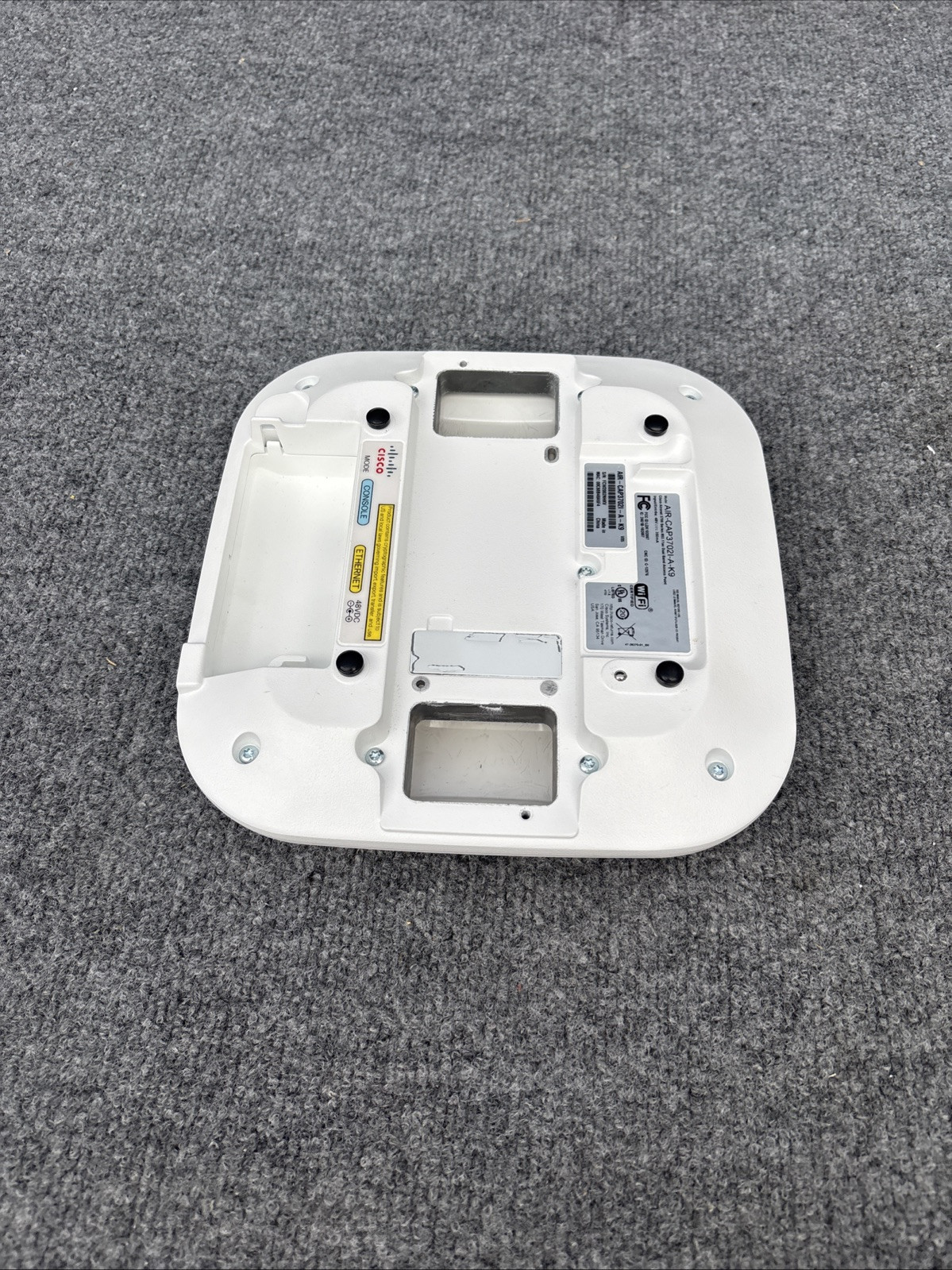 Cisco Aironet 3702i AIR-CAP3702I-A-K9 1300Mbps Wireless Access Point White Used