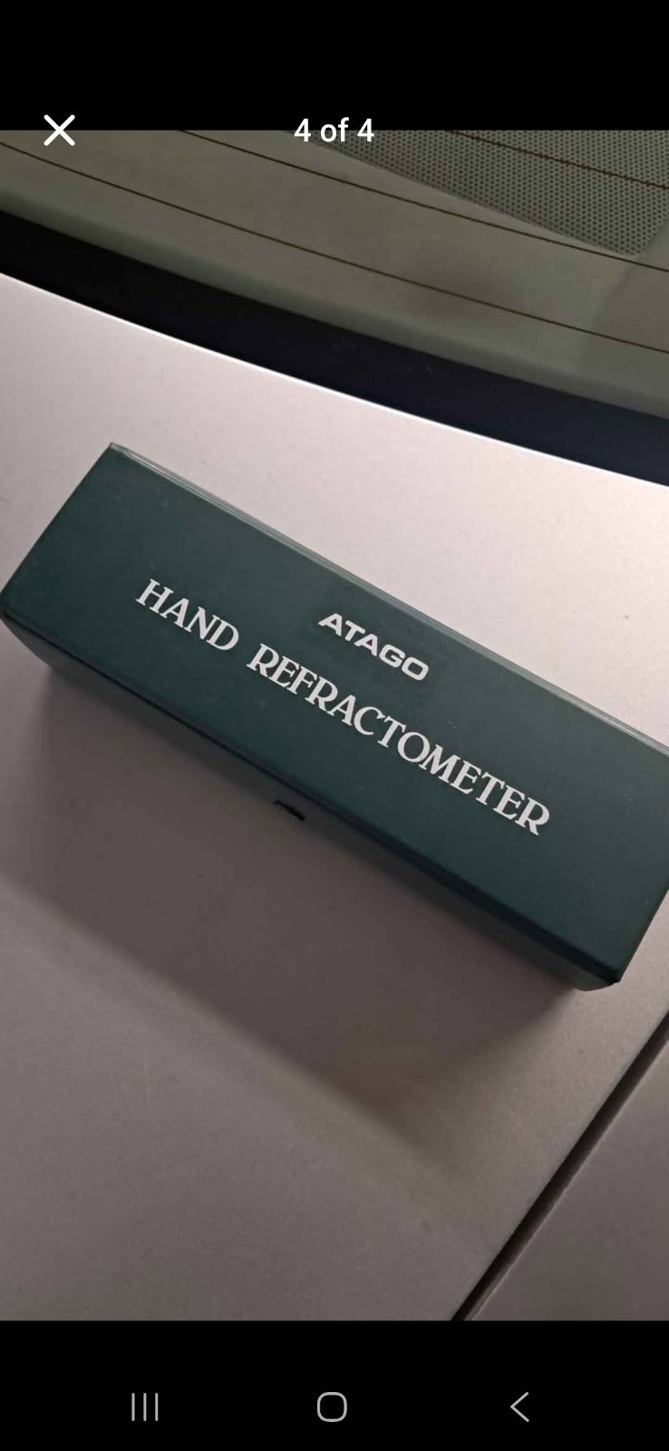 Refractometer, Specific Density Meter