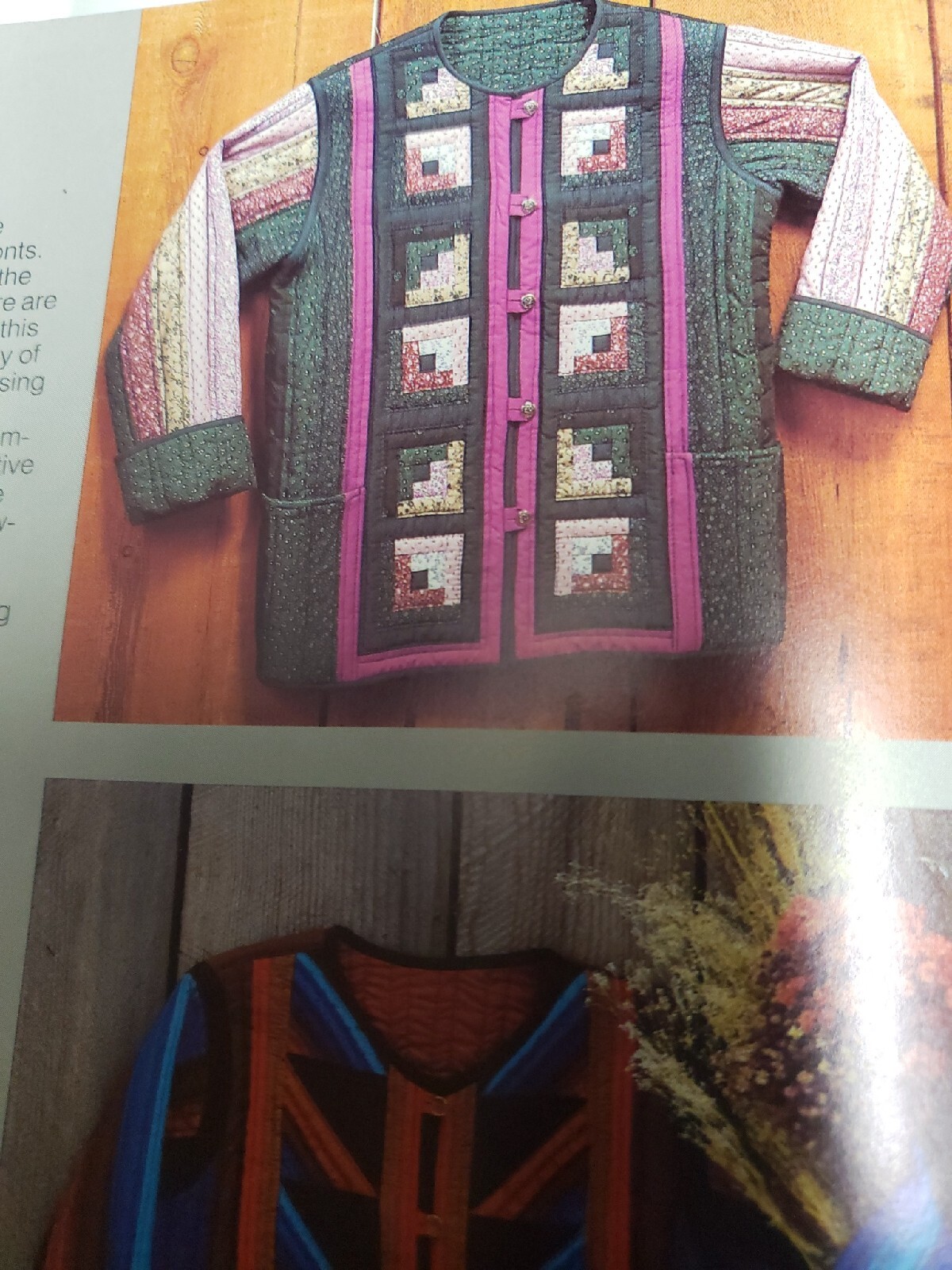 The Original Log Cabin Jacket&Vest Book