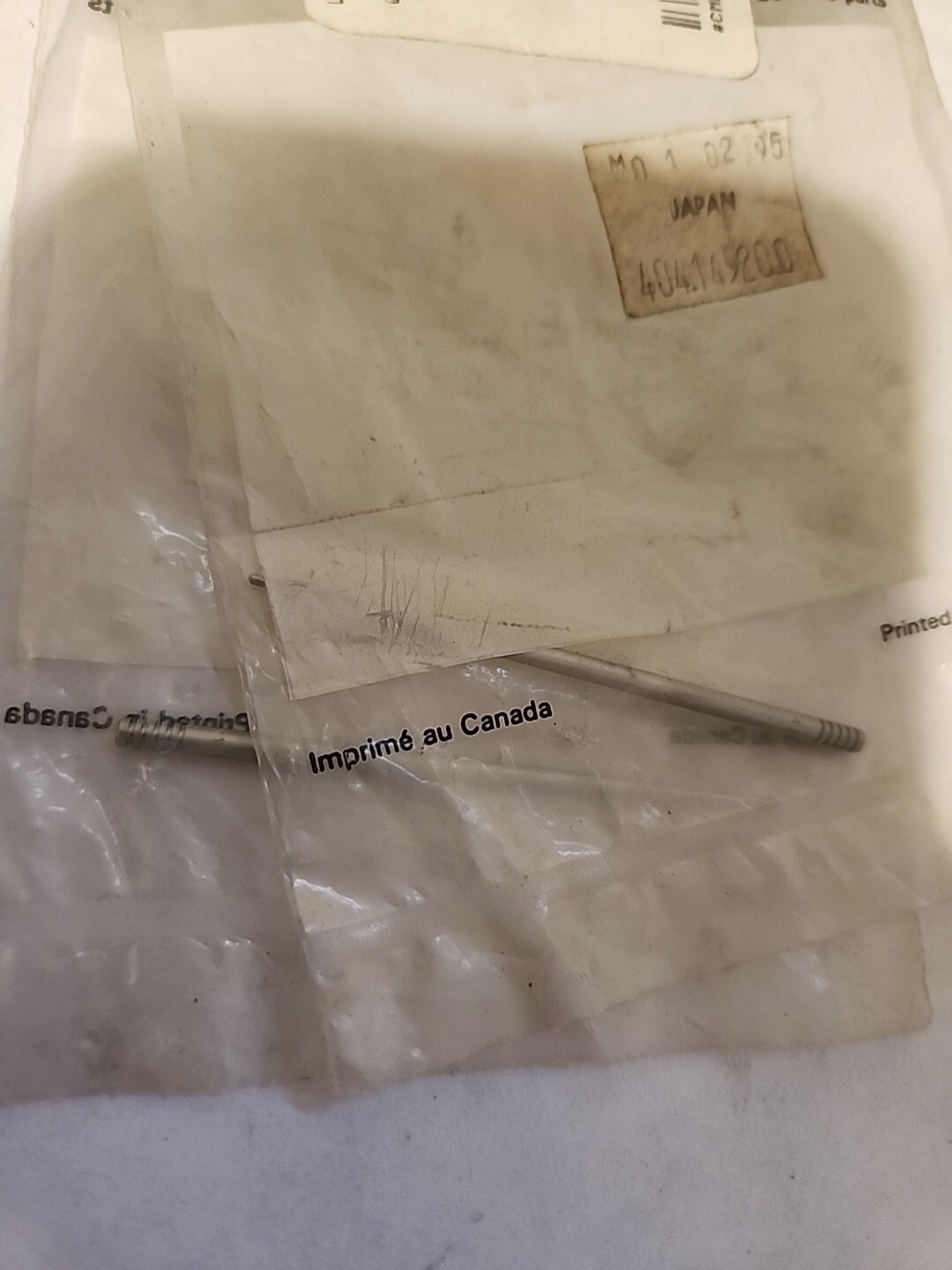 Bombardier Brp Ski-Doo Snowmobile  Carburetor Needle 404149200 Oem Lot Of 2