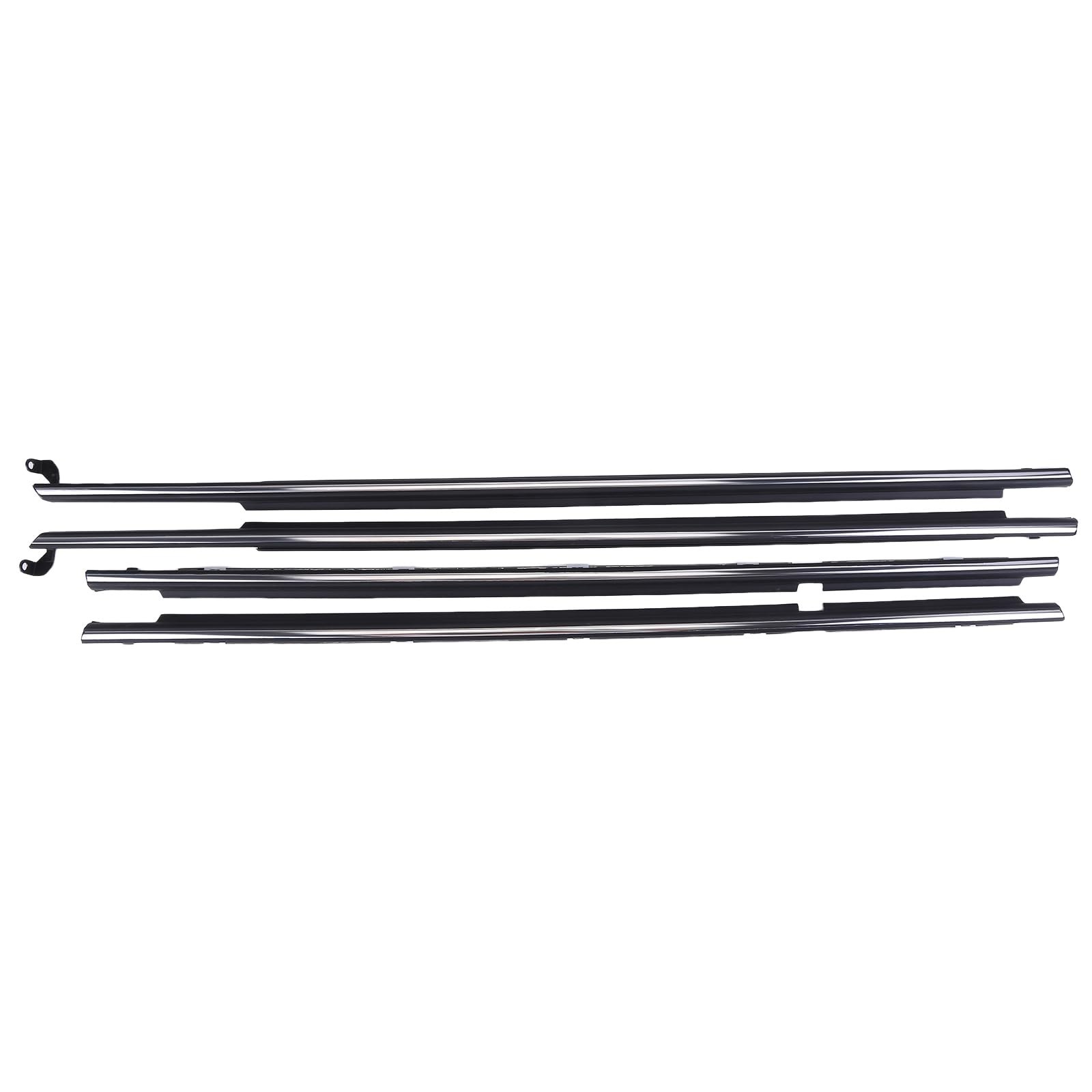 for Toyota Corolla 1995-2002 Door Moulding Trim Weatherstrip Seal 4Pcs 75710-020