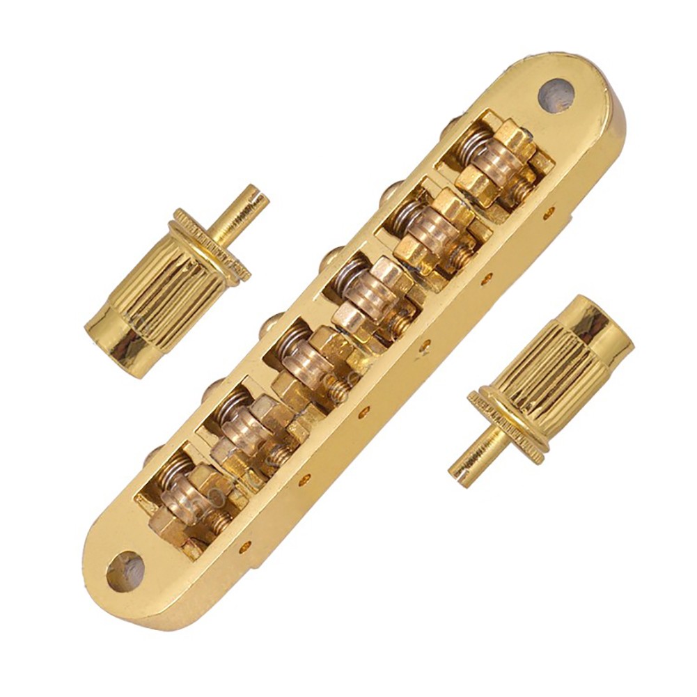 6 Roller Bridge Tremolo Saddles With Two Posts For LP EPI Electric Guitar Parts