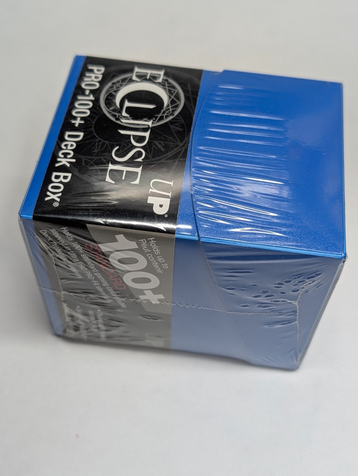 Ultra Pro Eclipse PRO 100+ Deck Box BLUE Locking Lid w/ 1 Card Divider