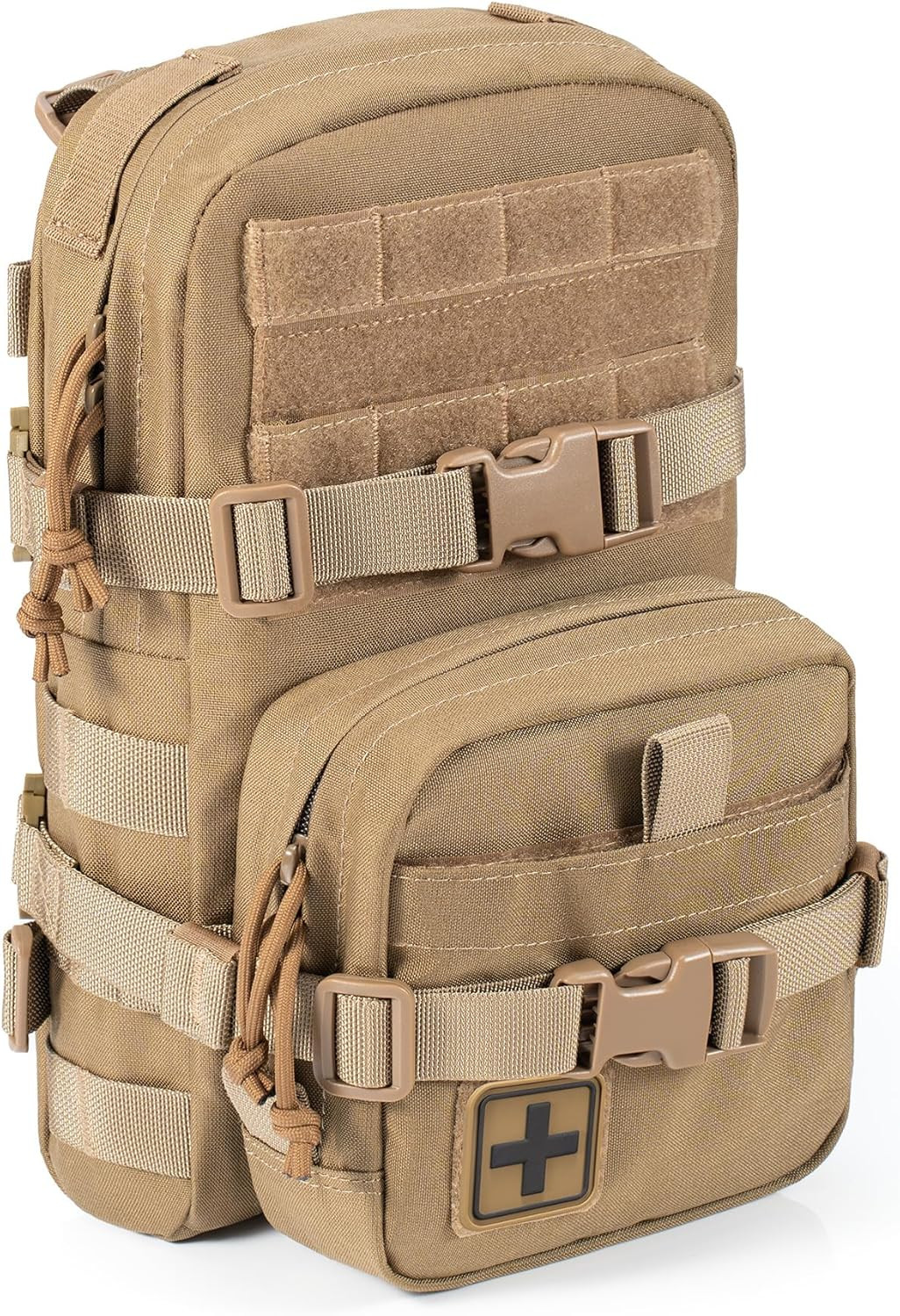 Tactical Small MOLLE Hydration Pack Outdoor Water Bladder Carrier Pack for Vest