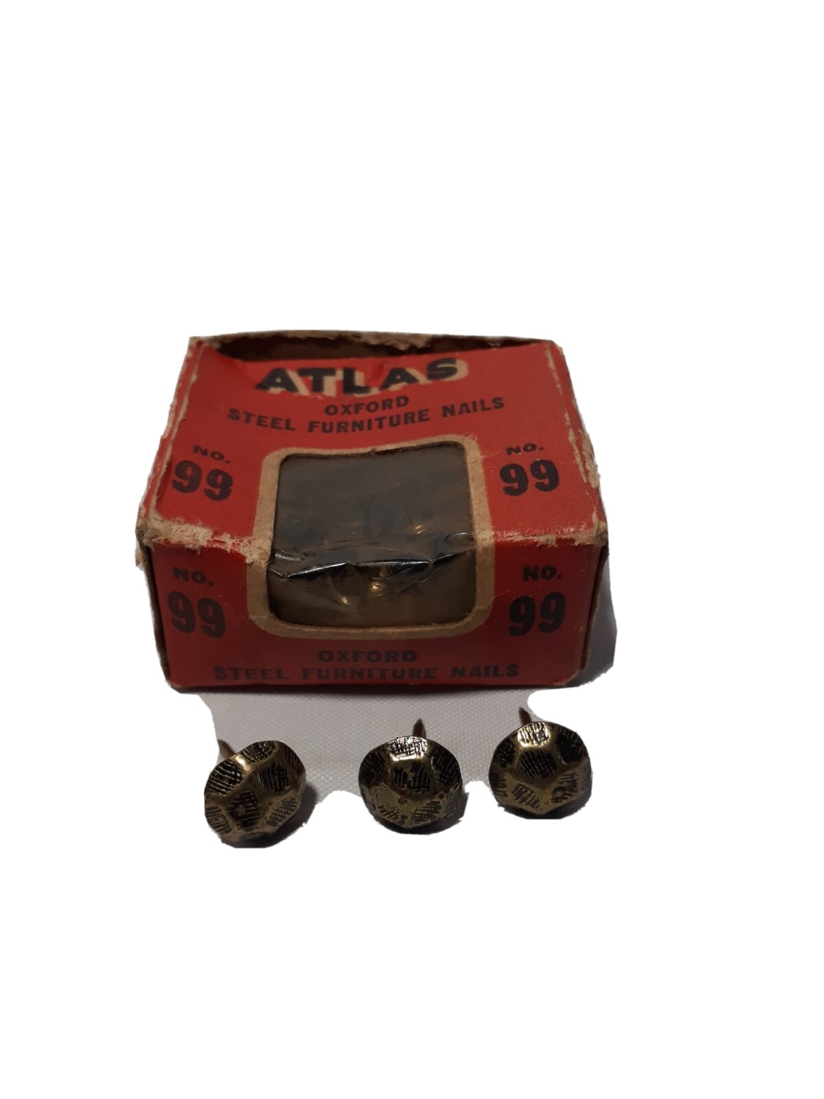 Atlas Oxford Finish Furniture Nails #1533 - Box of 24
