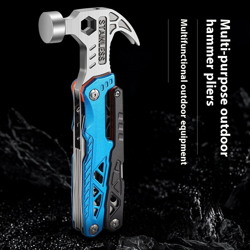 Multifunctional Folding Claw Hammer Pliers Combination Tool