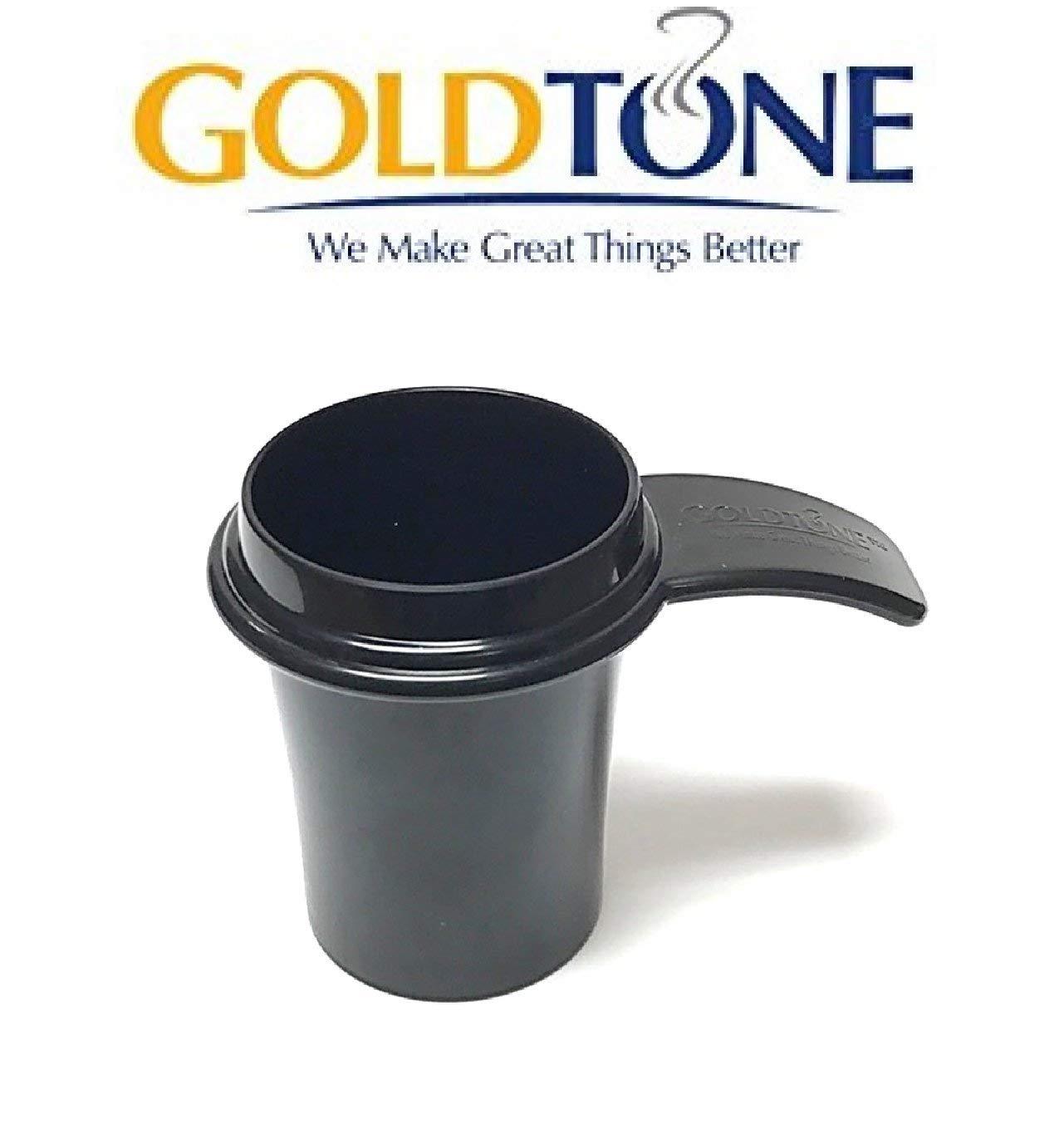 GoldTone 2-in-1 Reusable 1 Ounce Coffee Scoop and Tamper. Designed for Keurig.