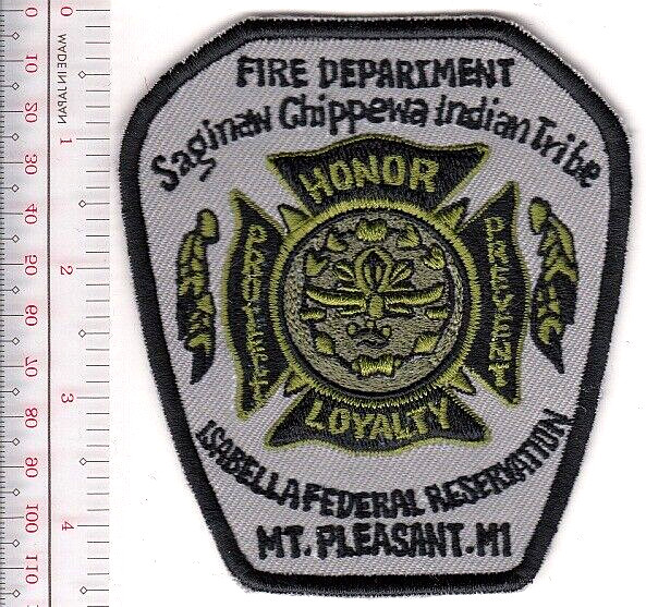American Indian Tribal Fire Department Michigan Saginaw Chippewa Tribe No Tariff