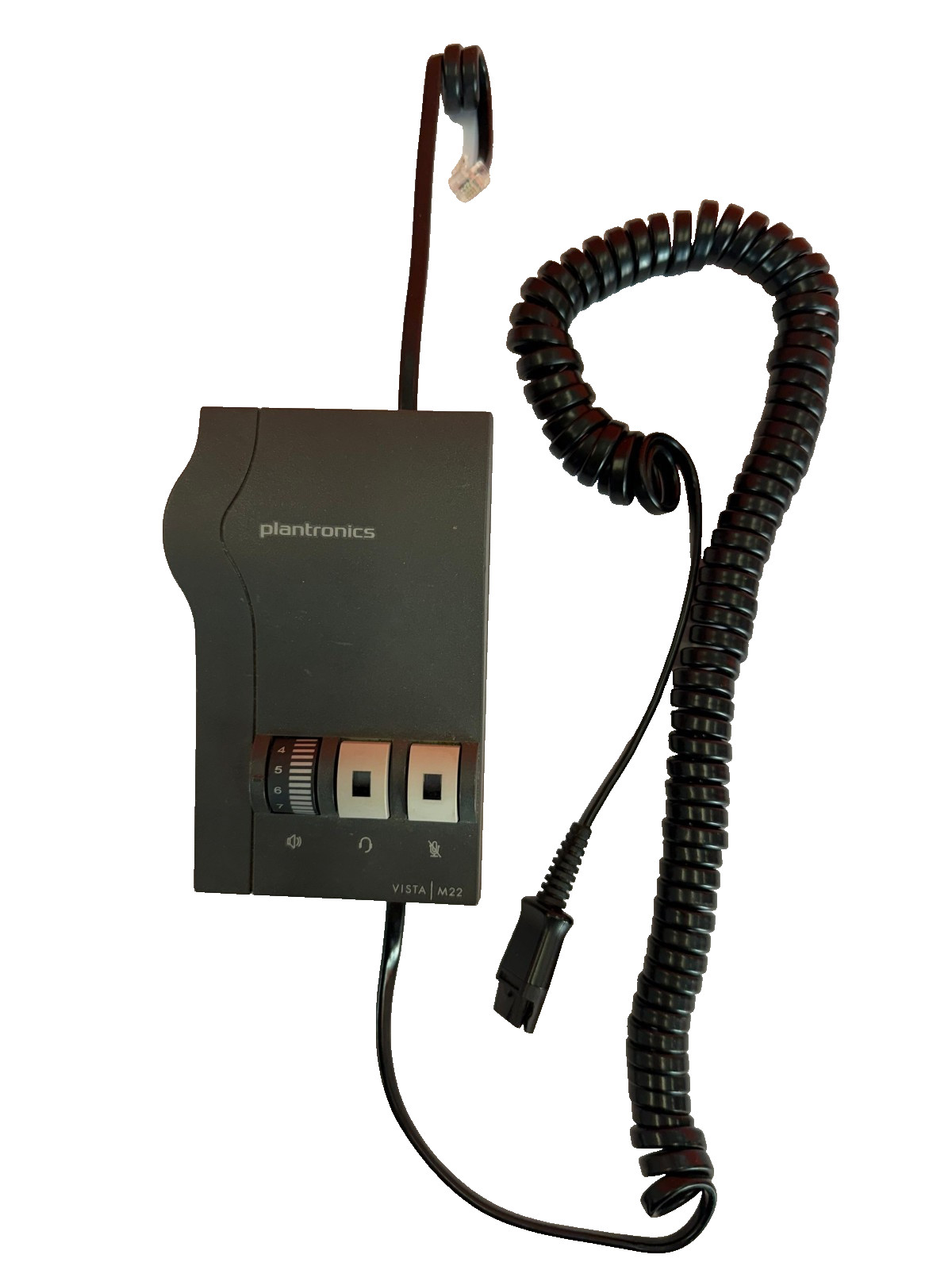 USED Plantronics Vista M22 Universal Audio Processor Headset Amplifier Only