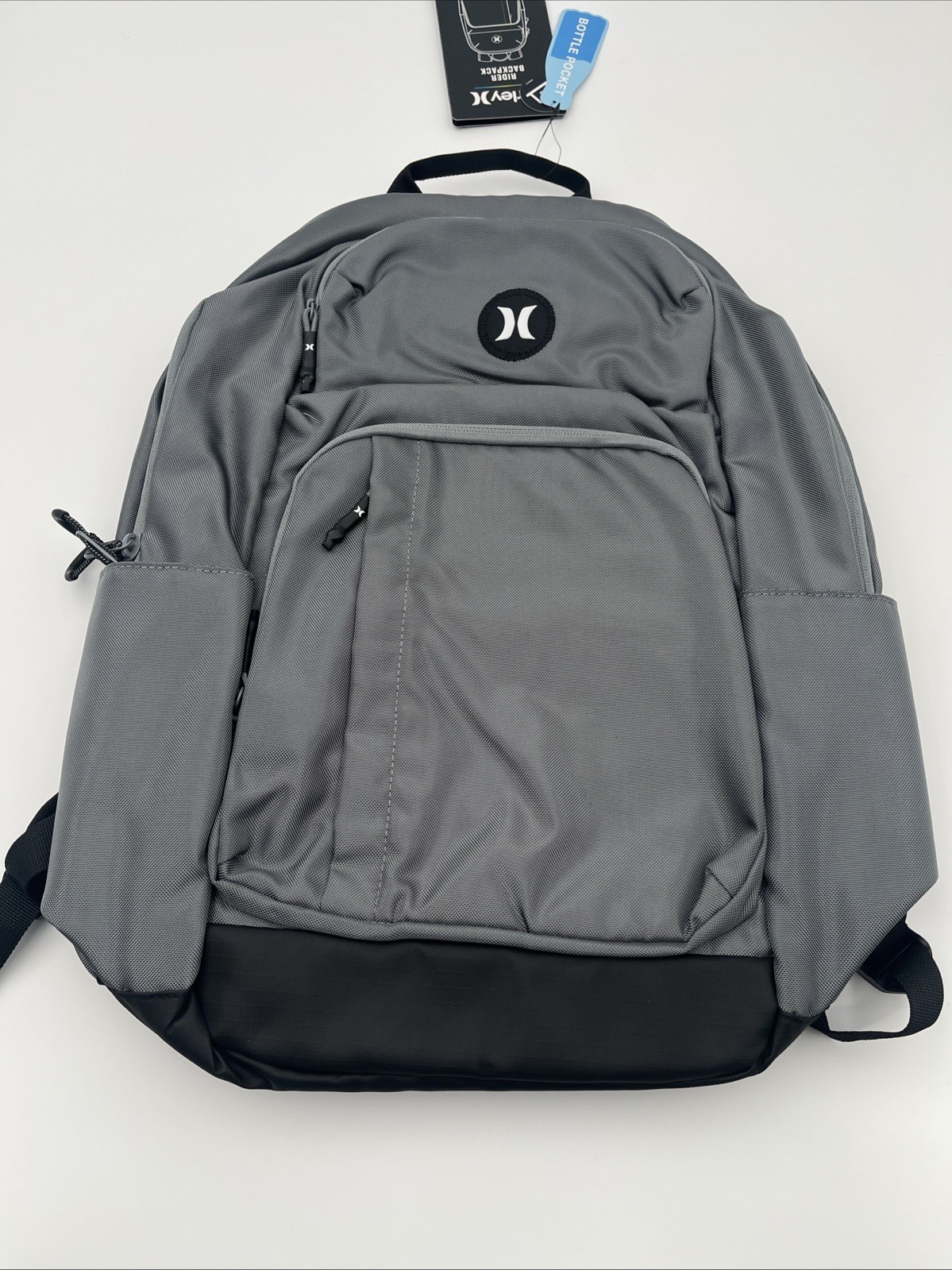 Hurley Lightweight & Durable Everyday Rider Backpack Gray MRSP: $65.00