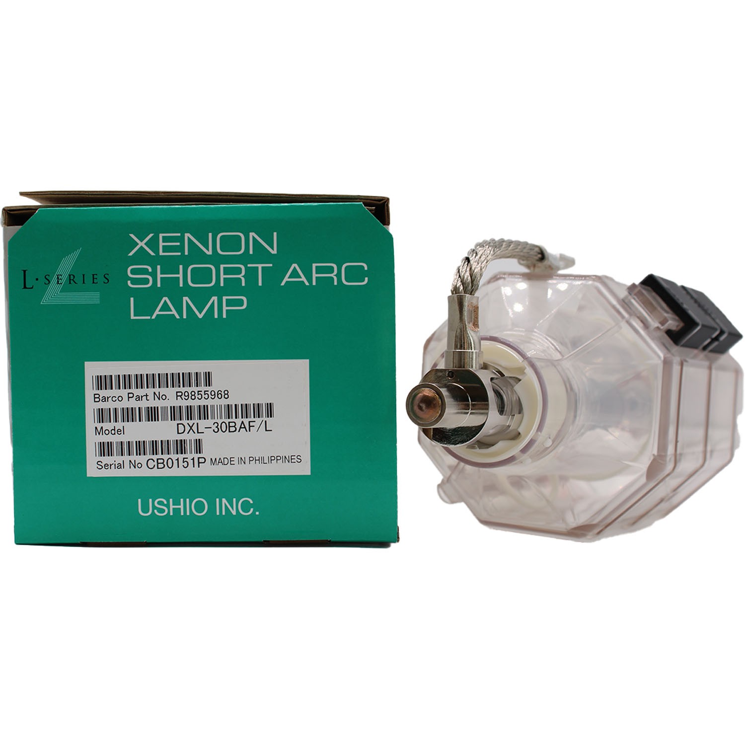 Ushio 2800W 1700 Hour Xenon L Series Lamp for the DP4K-23B