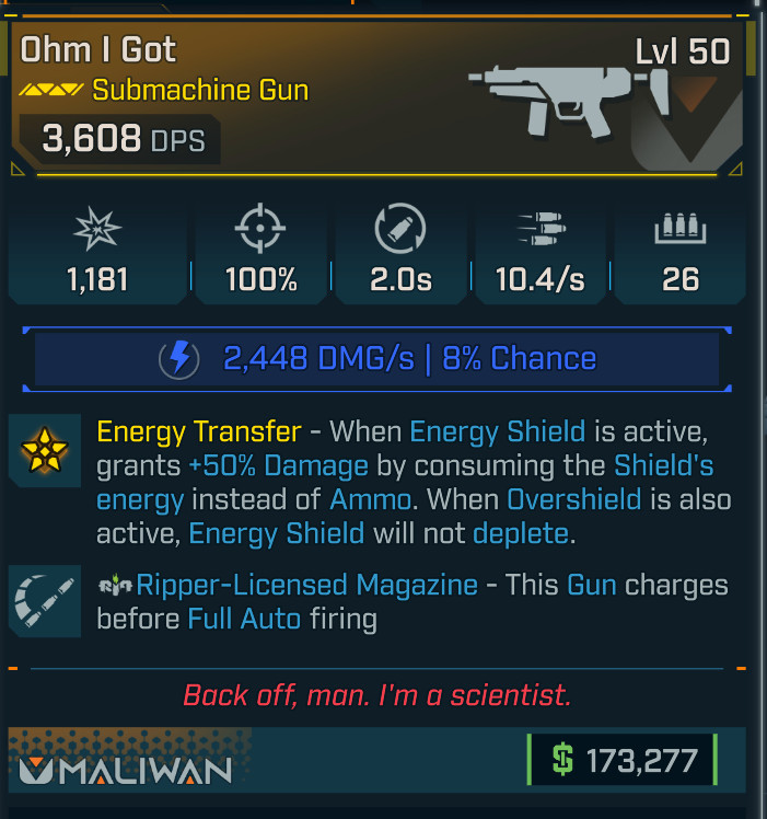 Borderlands 4 OP⭐OHM I GOT ⭐SUBMACHINE GUN ⭐RIPPER