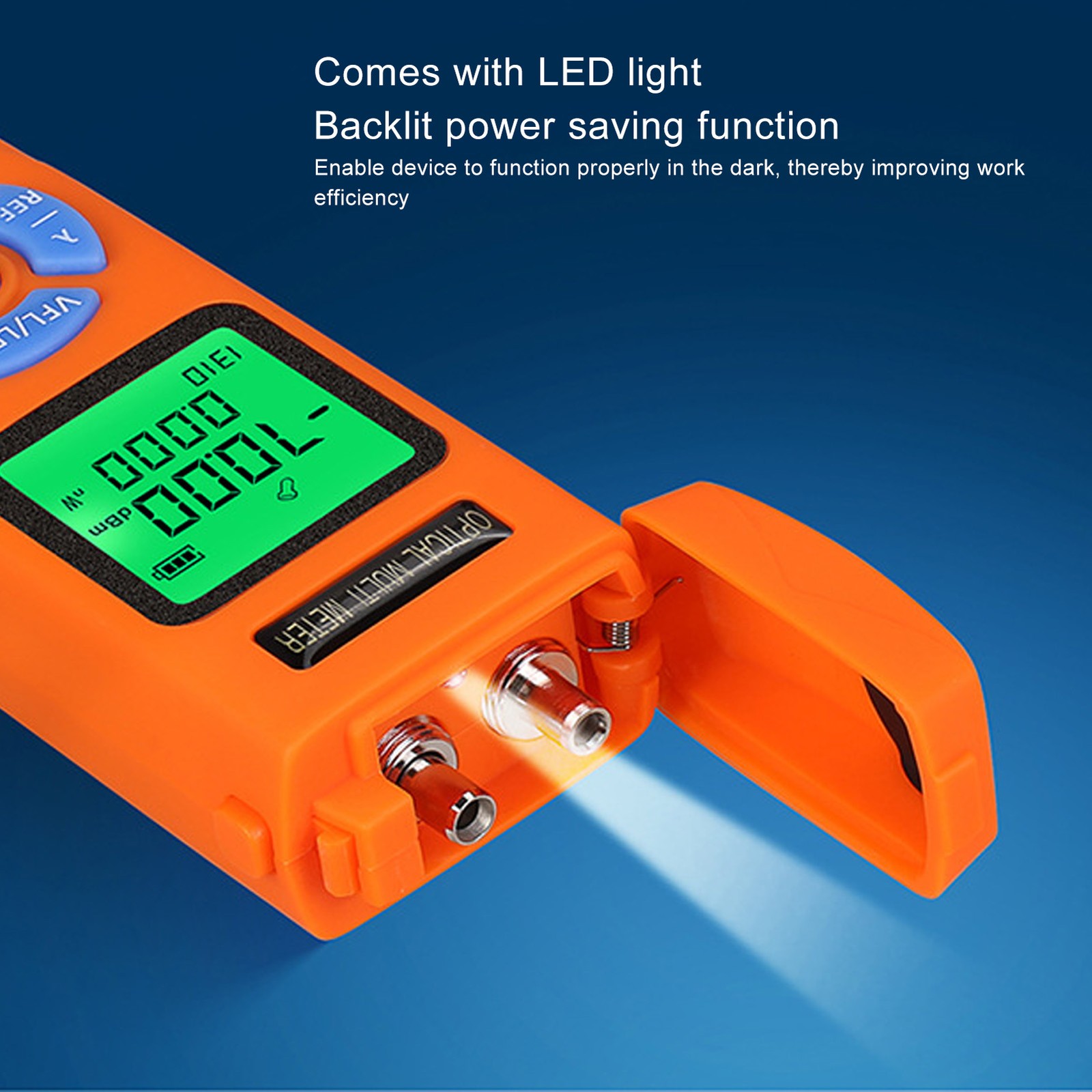 Fiber Optic Tester -50 To +26dBm 850-1650nm OPM 50km VFL Fiber Optic Tester