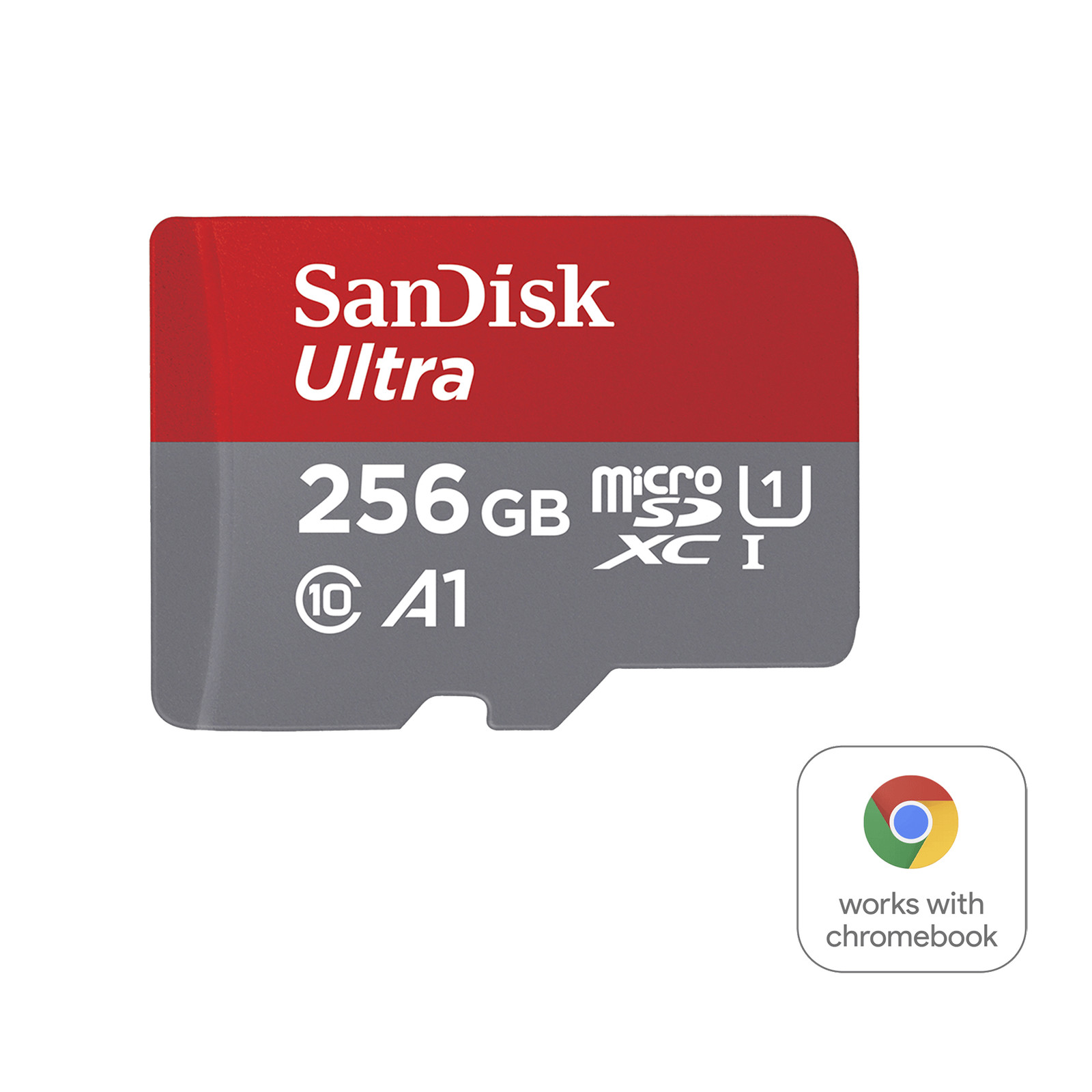SanDisk 256GB Ultra microSD Memory Card for Chromebook - SDSQUAC-256G-GN6FA
