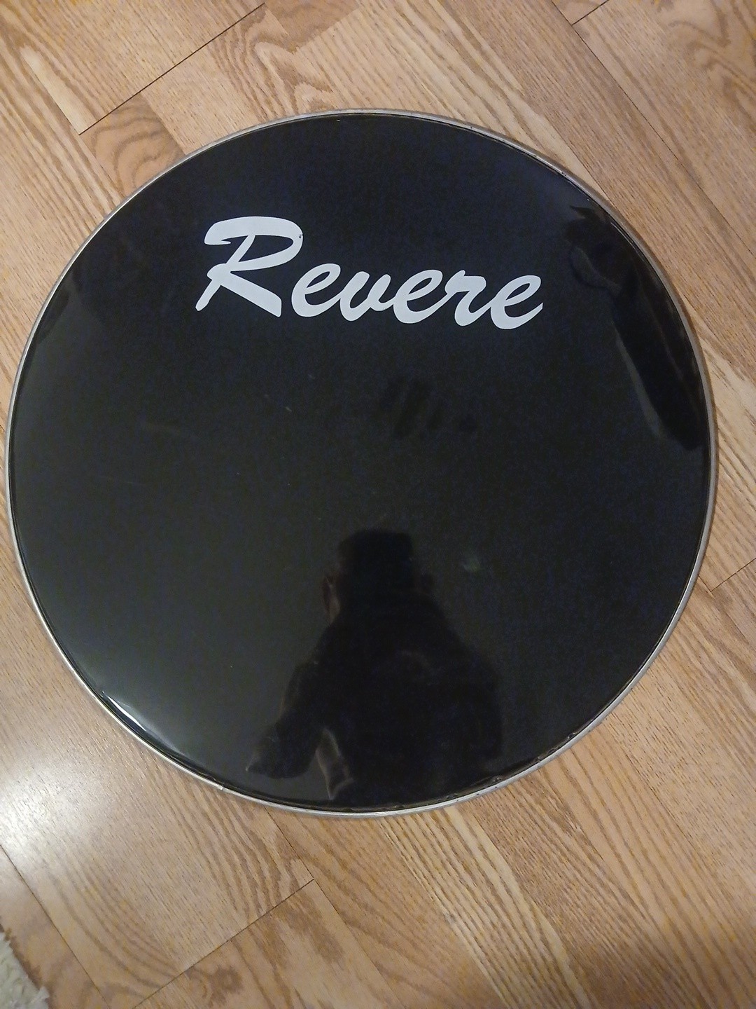 Revere 22" Logo Bass Drum Head