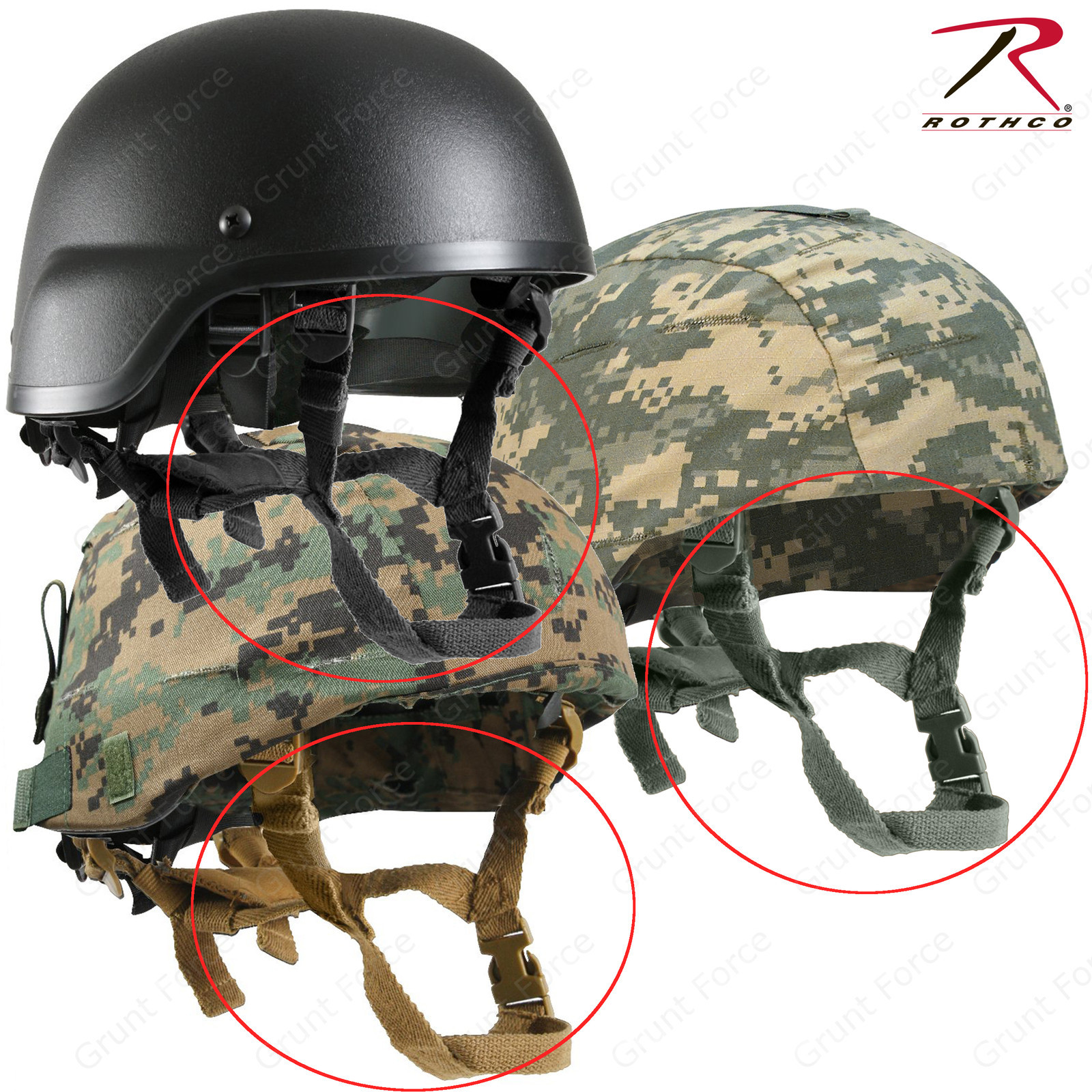 Rothco Chin Strap For MICH Helmet