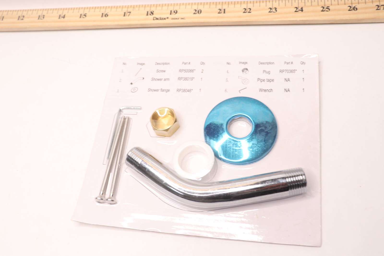 Tub Shower Hardware Kit Chrome RP50066