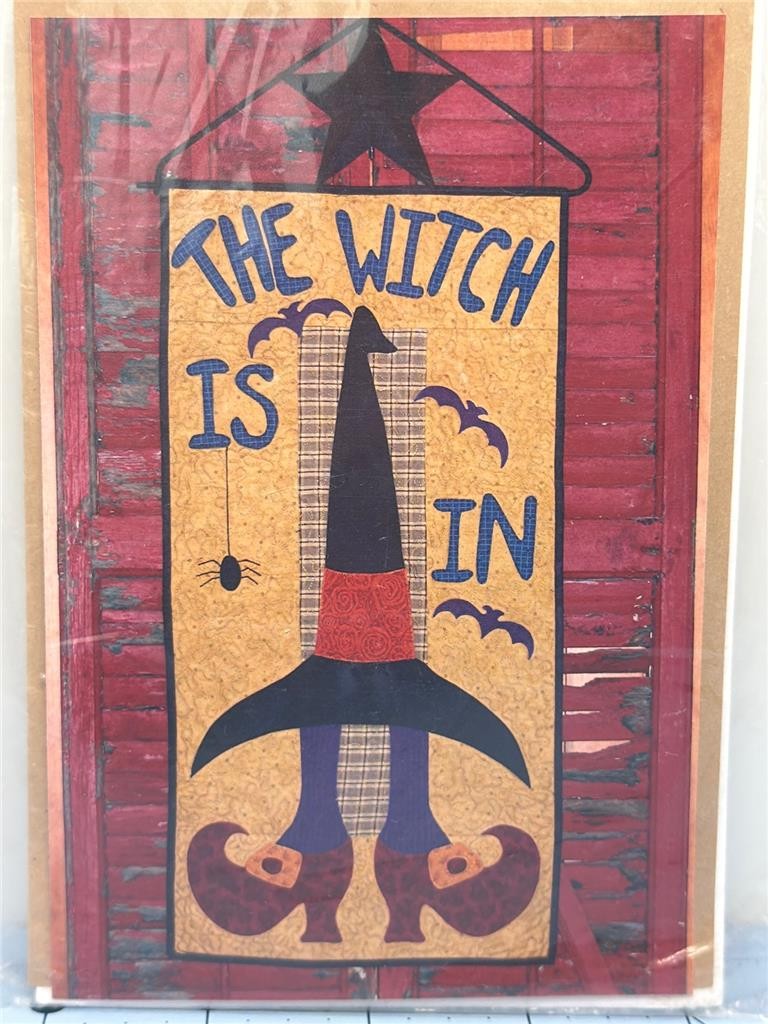 JOINED AT THE HIP Quilt Pattern - Hanging on A Star Series - THE WITCH IS IN
