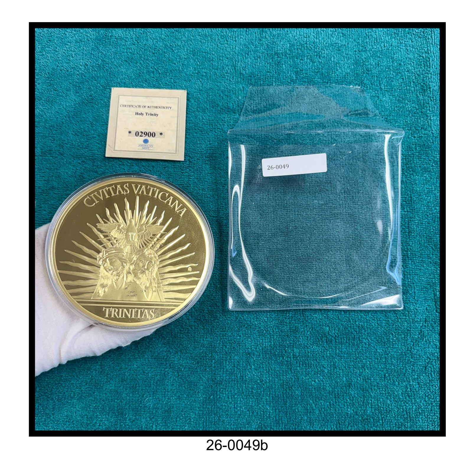American Mint Holy Trinity Jumbo Medallion