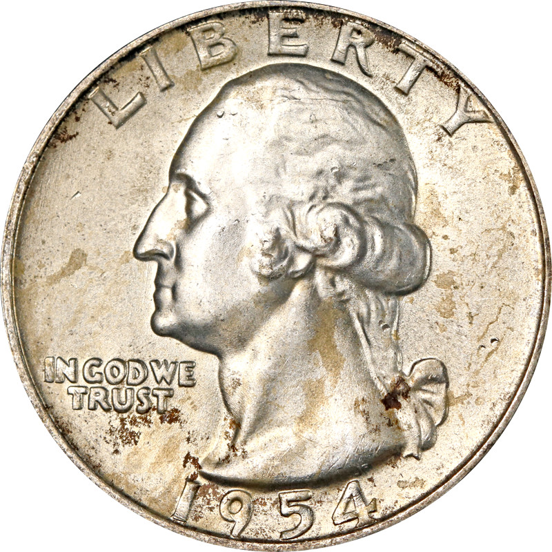 1954-D Washington Quarter - GEMMY