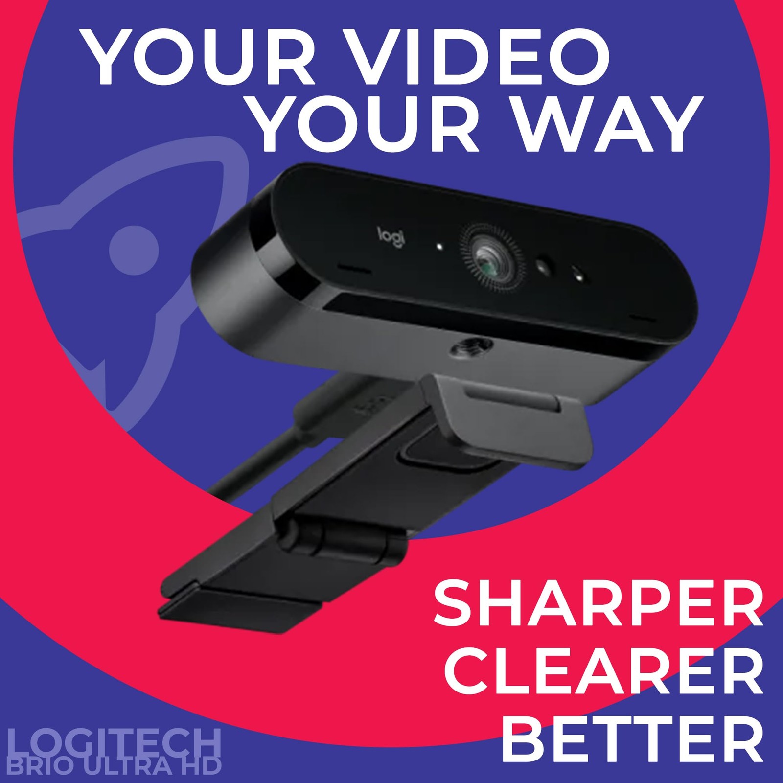 Logitech BRIO Ultra HD Webcam