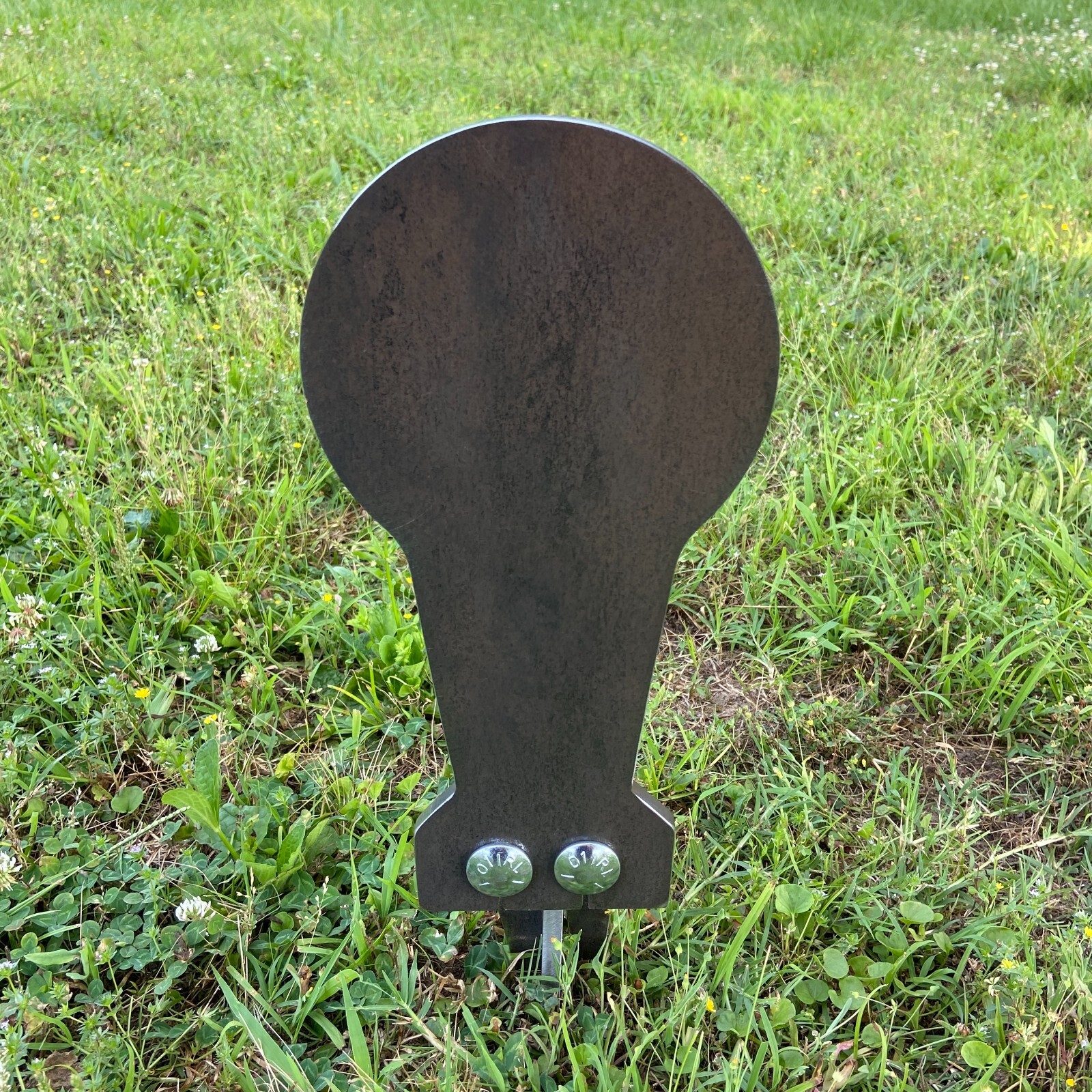 3/8AR500 6x12 Auto Reset Classic Popper - Spring Reactive Steel Shooting Target