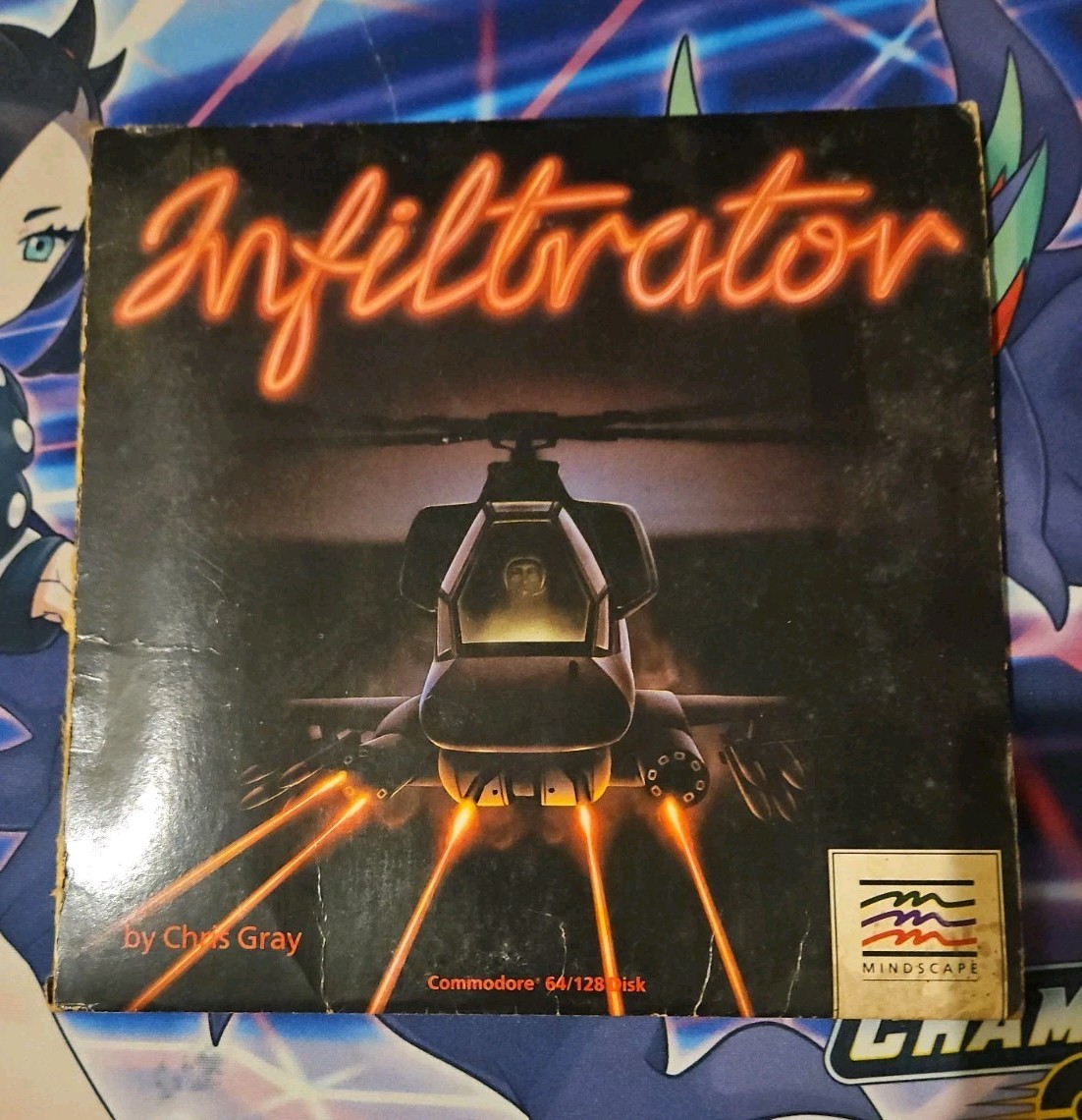 Mindscape Infiltrator  Game for Commodore 64/128
