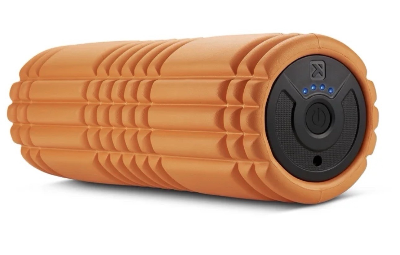 TriggerPoint Orange Grid Vibe Plus Vibrating Massage Foam Roller Roller Only
