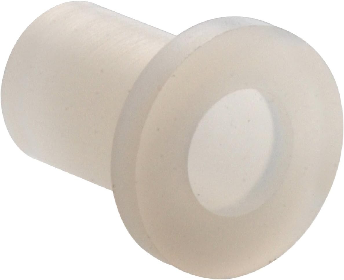Hillman 58068 0.312 O.D. Nylon Flanged Bushing, Numer- 1/4, White