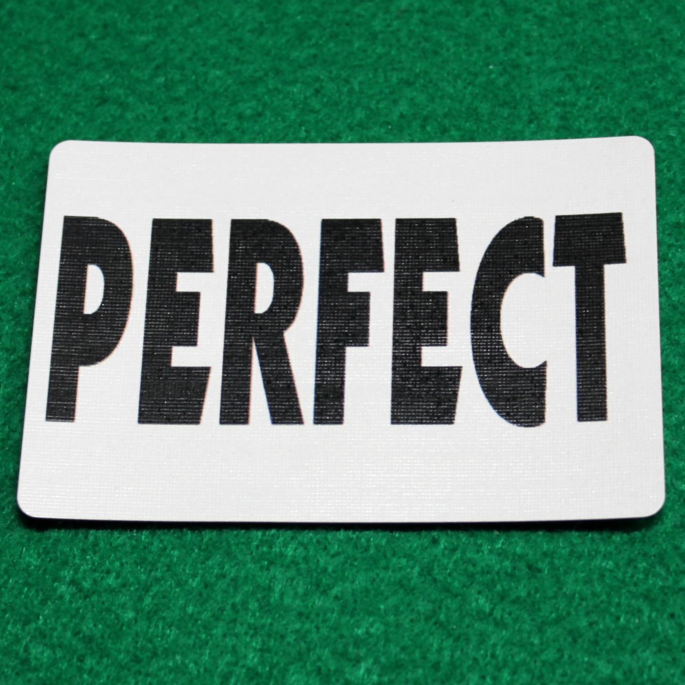 Perfect, Bicycle Printed Gaff Card, Blue