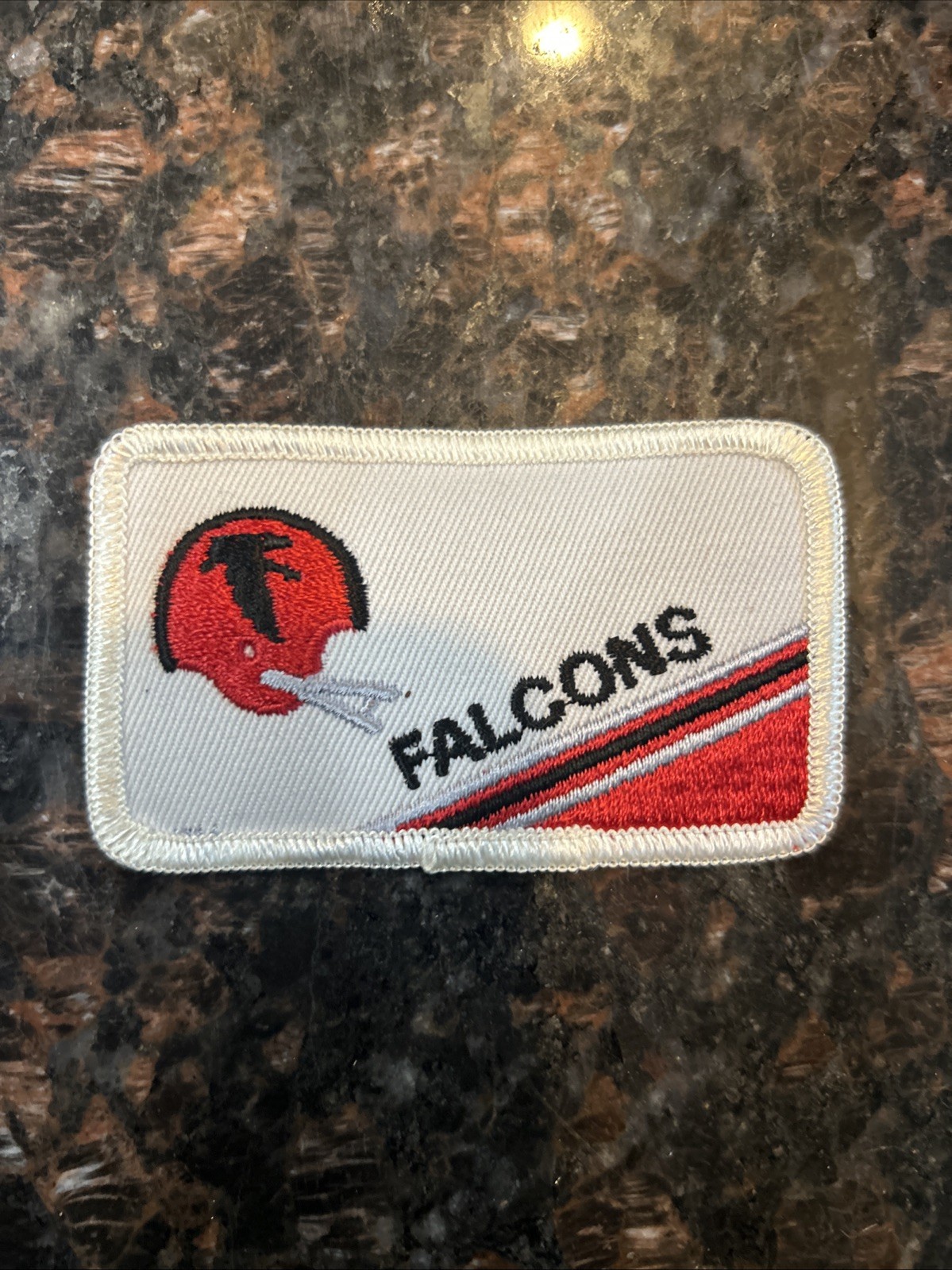 1970’s NFL Team Patch Atlanta Falcons 3.5”x2” New Old Stock