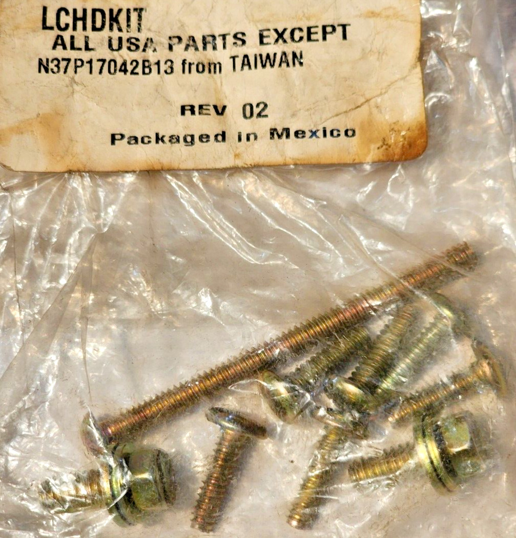 GENERAL ELECTRIC LCHDKIT - REVISION 03, SCREW AND BOLT KIT - N37P17042B13
