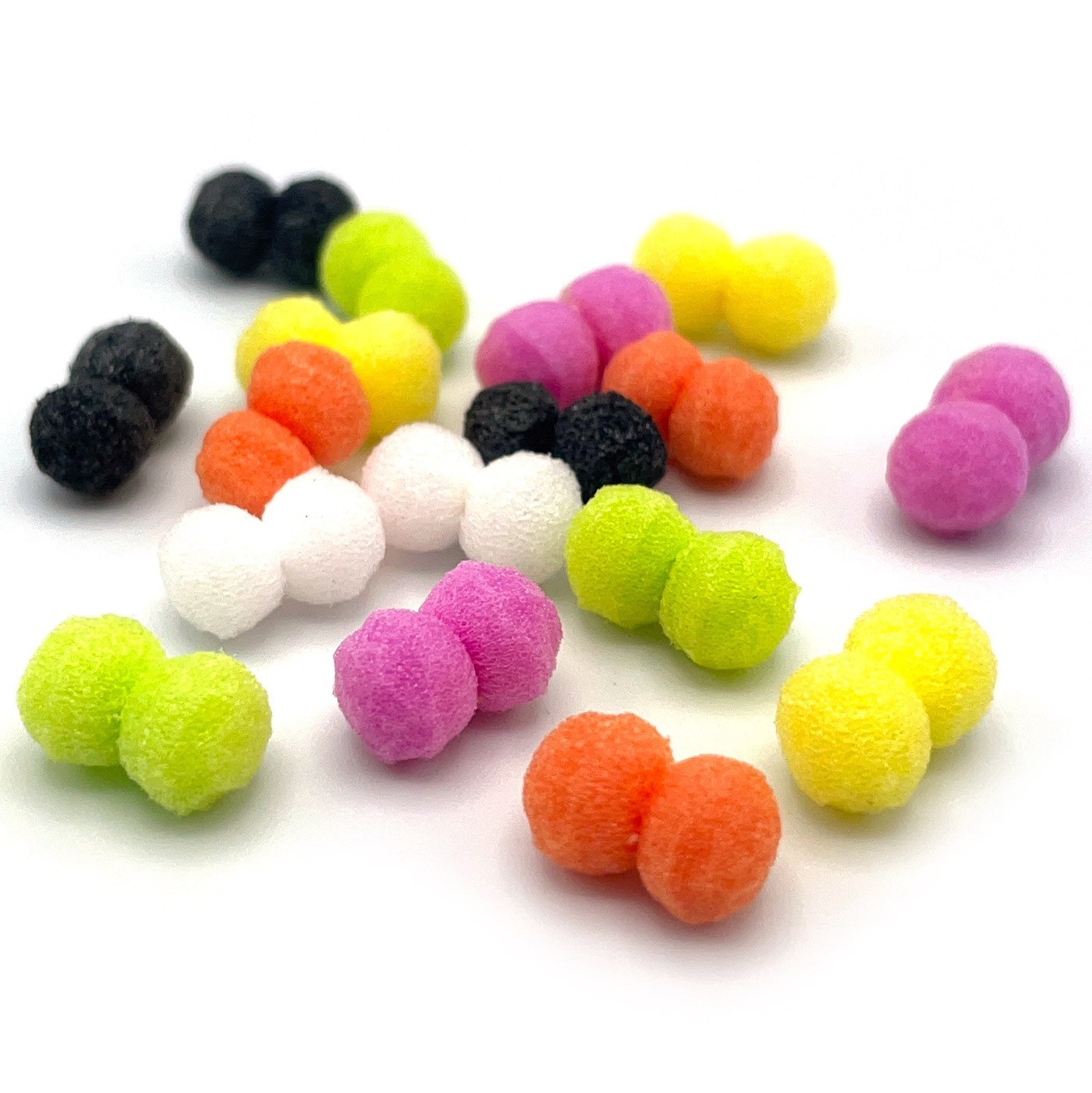 BOOBY EYES - Hareline Fly Tying Foam Material - 3 Sizes & 6 Colors Available!