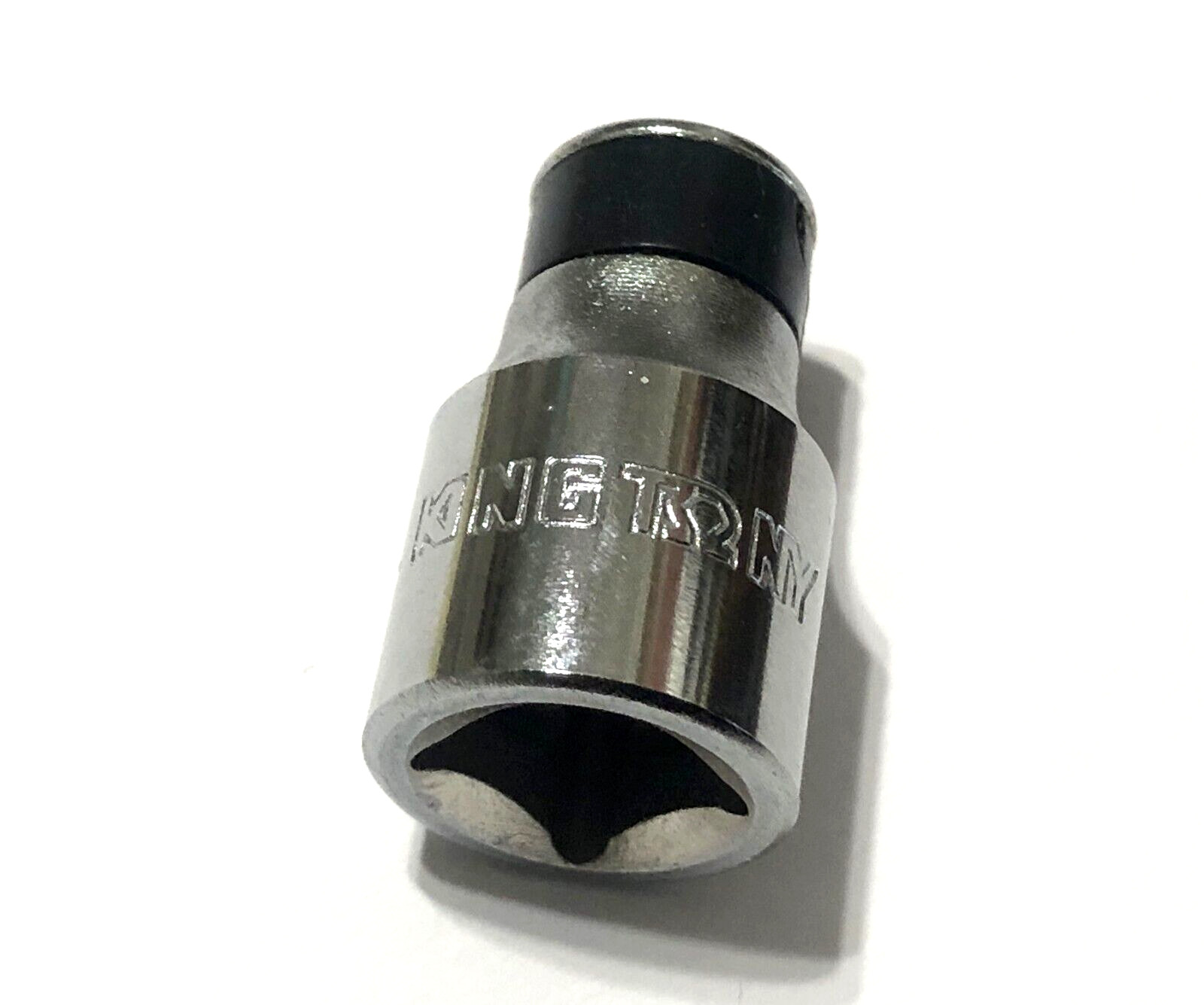 King Tony Drive Adapter -  1/4 hex drive to 3/8 square drive NEW