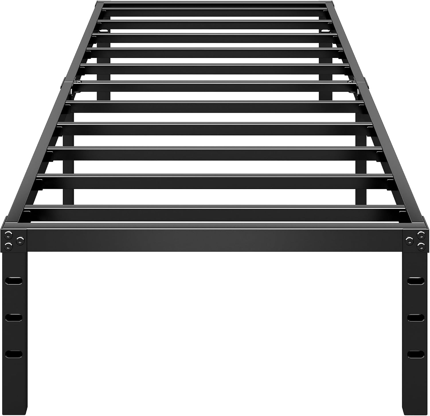 Metal Platform Bed Frame 14 Inch Tall,No Box Spring Needed,Full Size Bed