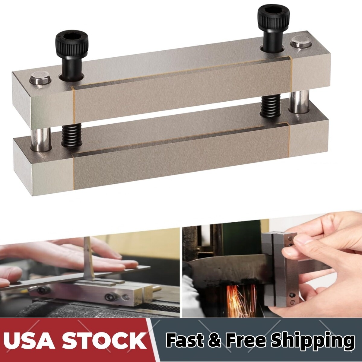 Hardened File Guide with Carbide Surface For Knife Makers Knife Making Tool