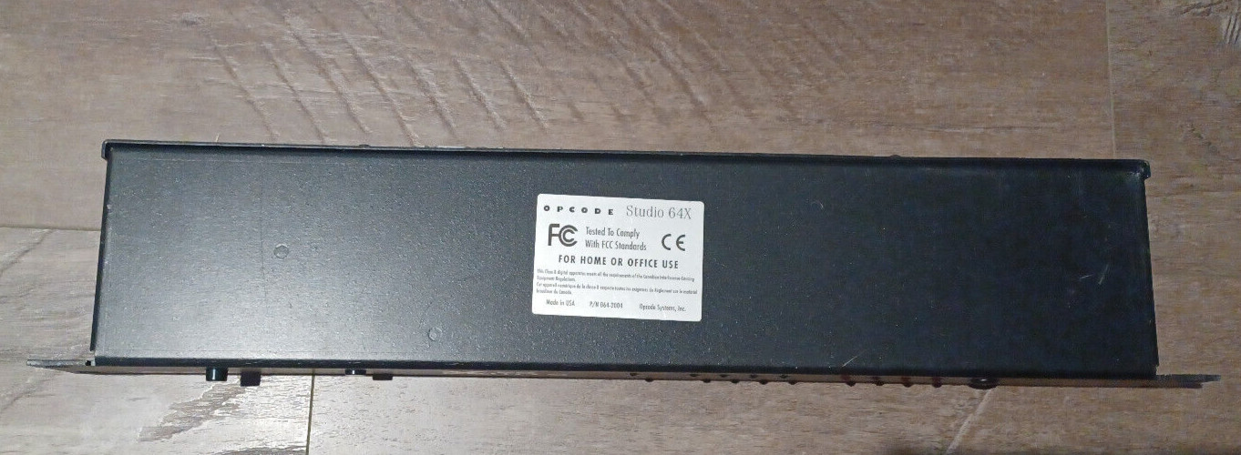 OPCODE STUDIO 64X - 64-Channel Midi Interface / Patchbay - Not Working/For Parts