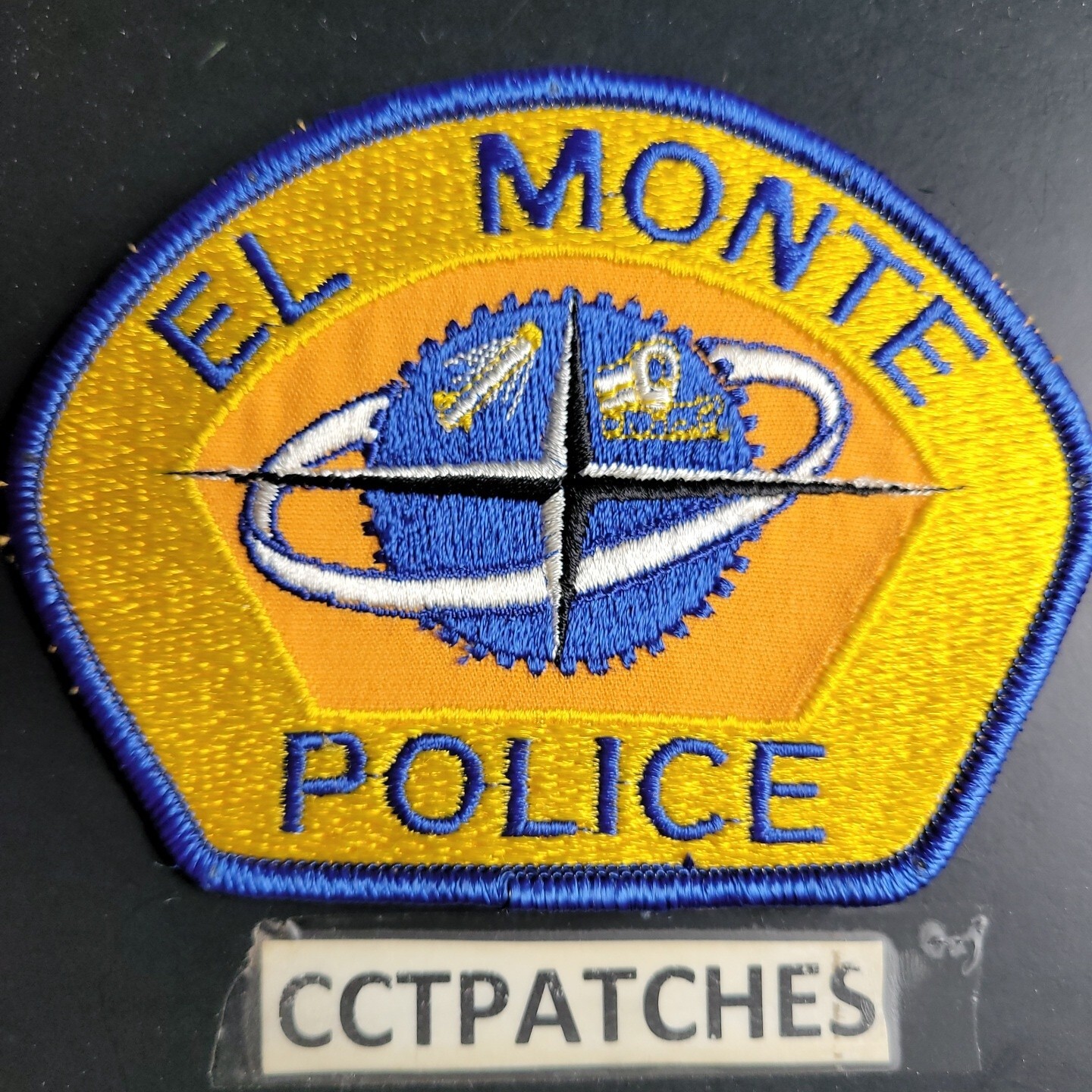 EL MONTE, CALIFORNIA POLICE SHOULDER PATCH CA