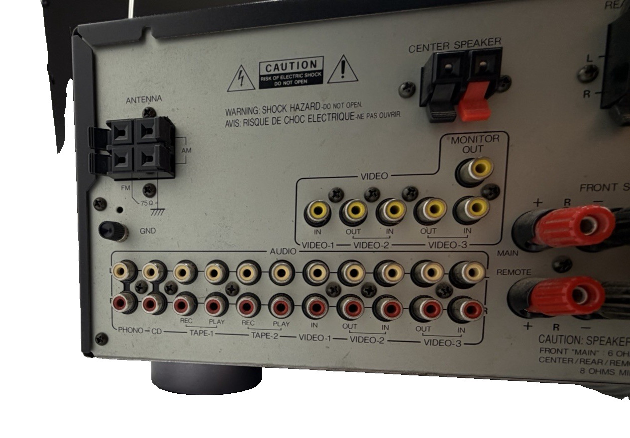 Onkyo TX-SV515 Pro Receiver Audio Video Control Tuner Amplifier Tested Working