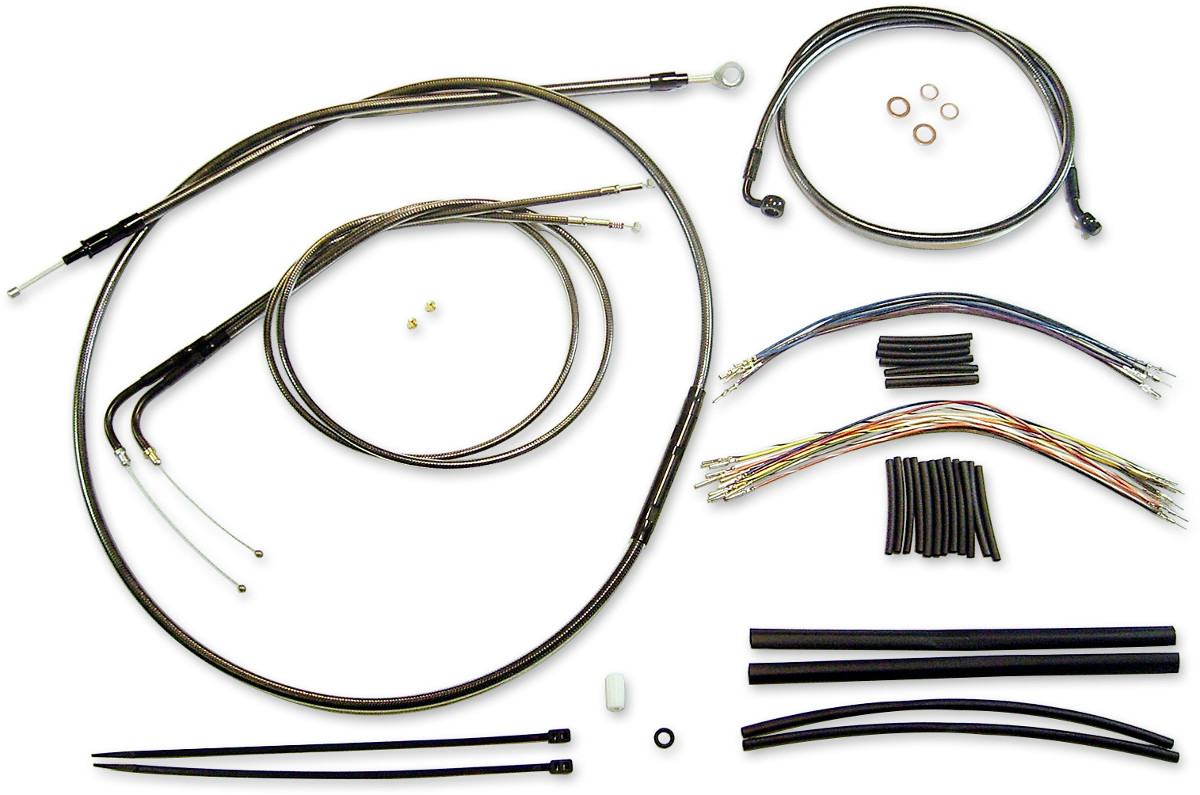 MAGNUM SHIELDING Black Pearl 15-17 Inch Designer Handlebar Installation Kit
