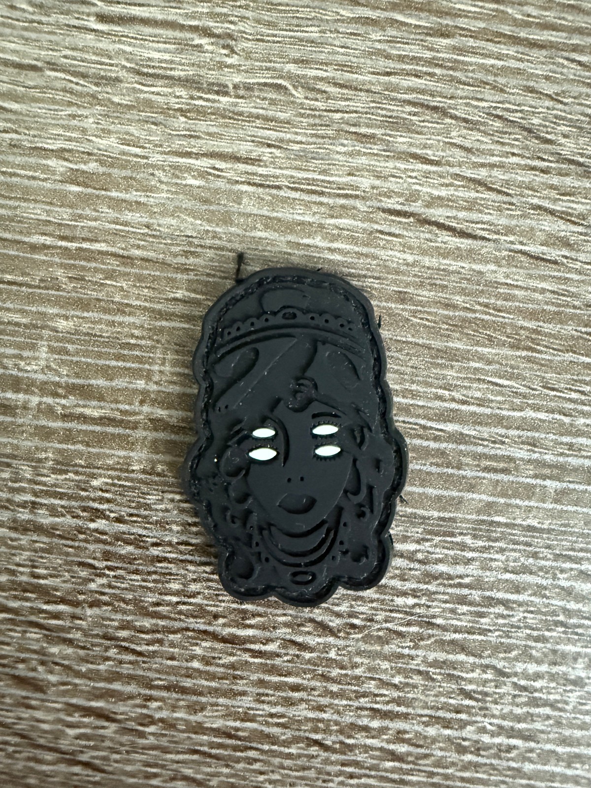 WRMFZY MINI BLACK GLOW GYPSY PVC PATCH