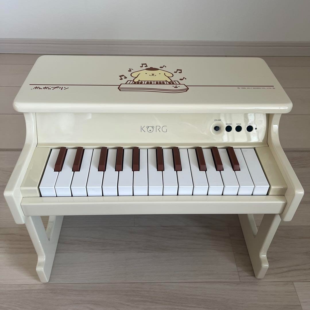 KORG TINY PIANO SPN POMPOMPURIN Digital Toy Kids Ivory 25 keys Music Instrument
