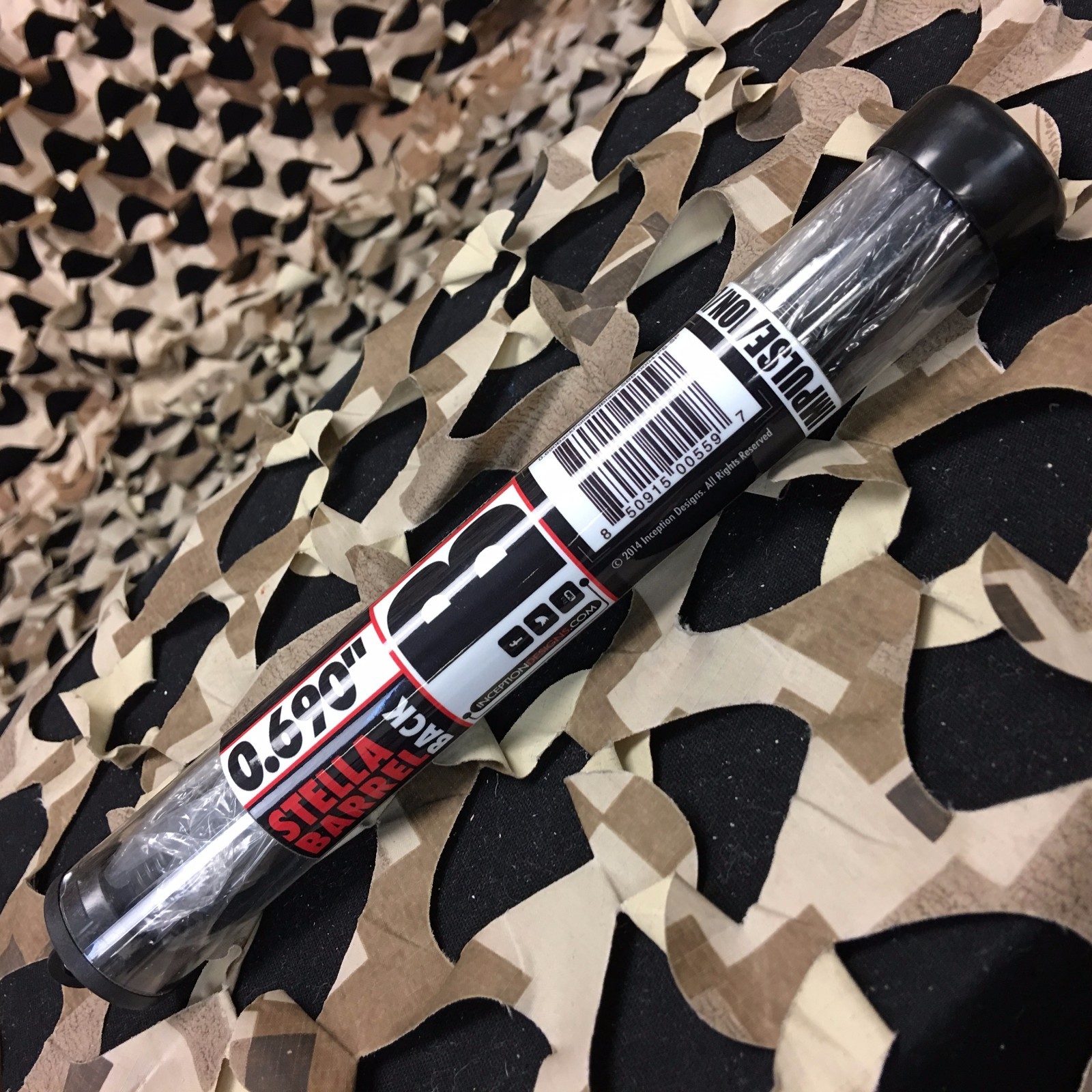 NEW Inception Designs Stella Barrel BACK - Ion Threaded - .690 - Black