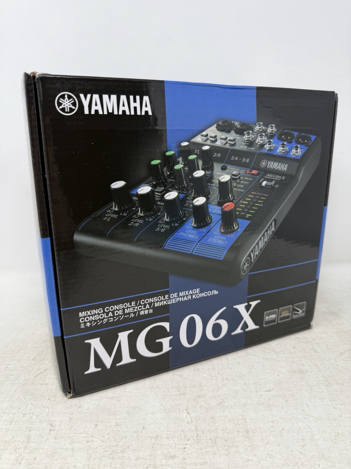 Yamaha MG06X 6-Channel Mixing Console with Effect ZT41610